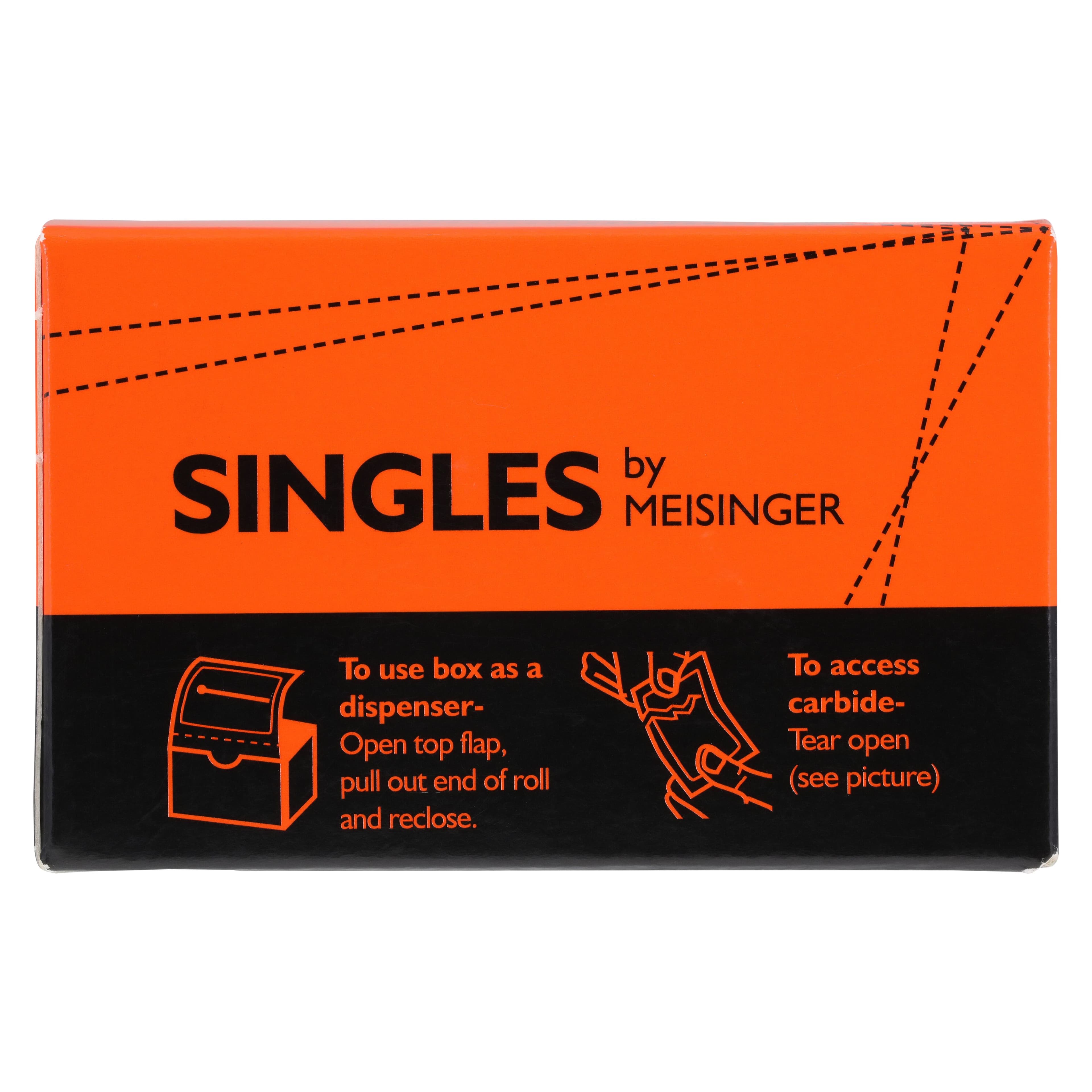 Meisinger Singles Disposable Diamond Bur, FG Flat End Taper, Coarse, #0918.8C, 1.8mm Diameter, 8.0mm Length, 25/Pk thumbnail 8