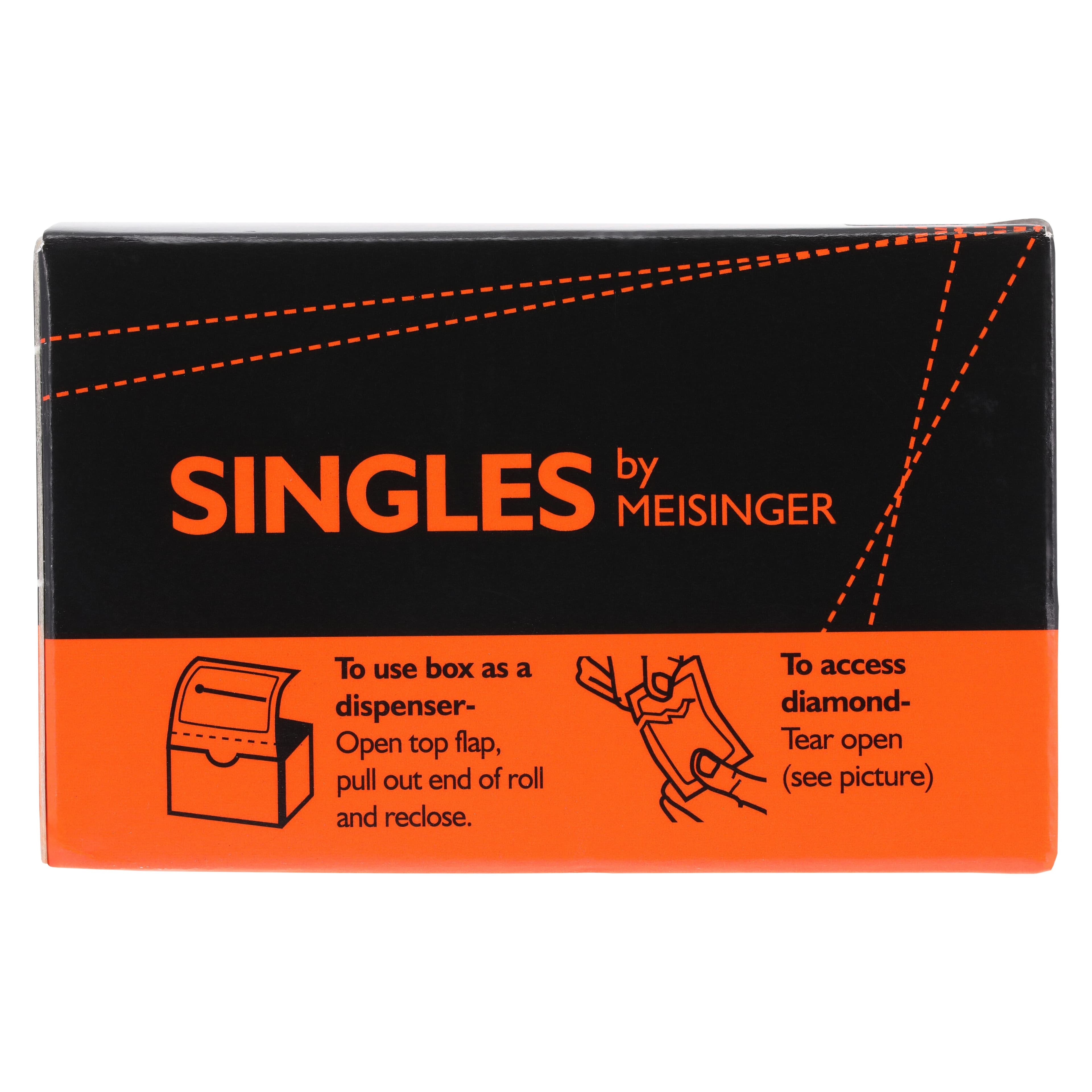 Meisinger Single-Use Sterile Diamond Bur, Friction Grip, Tapered Round End, Coarse, Green, 1.4 mm, 25/Pk, #1114.10C thumbnail 7
