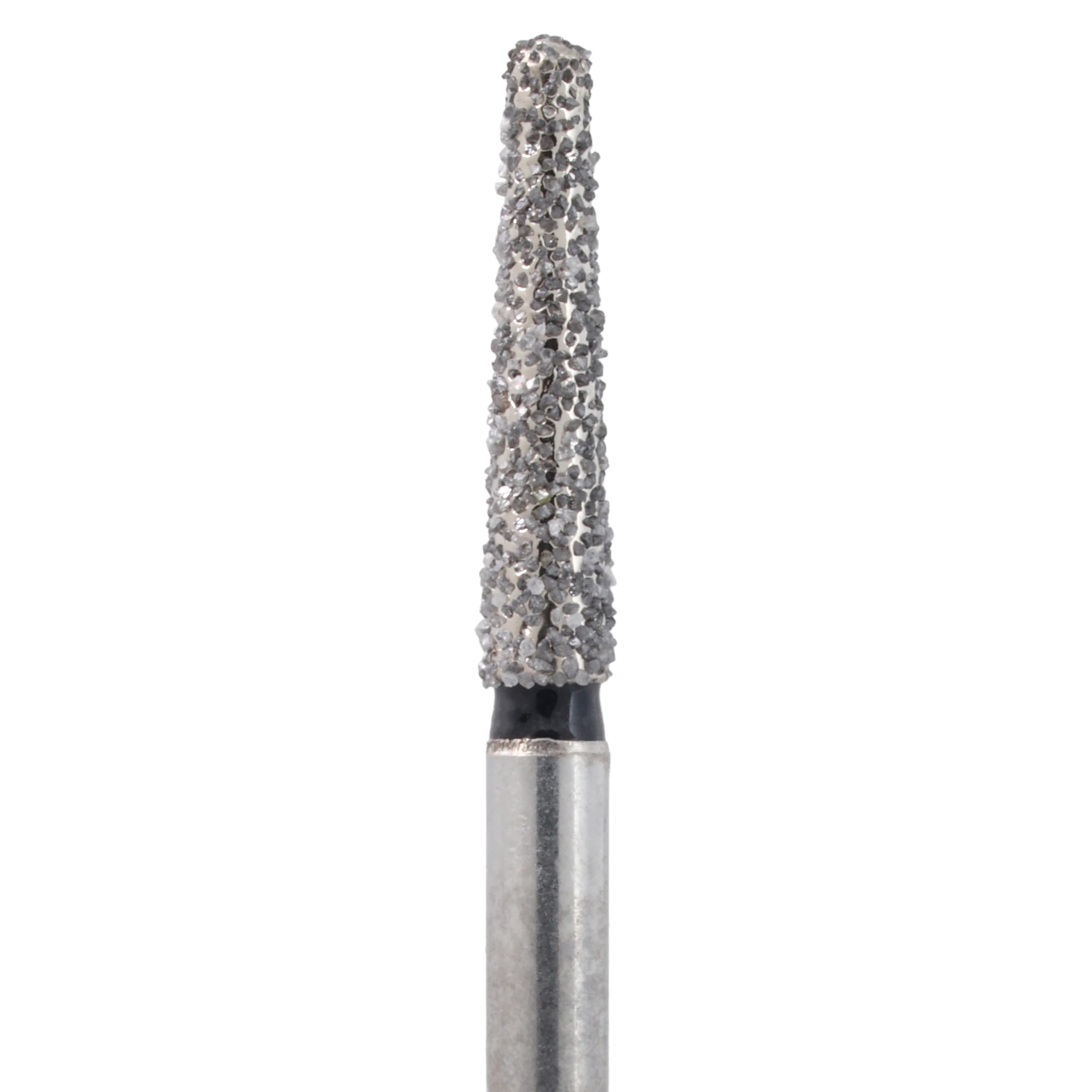 Meisinger Singles Disposable Diamond Bur, Friction Grip, Round End Taper, #1116.8C, 1.6 mm, Coarse, 25/Pk thumbnail 2