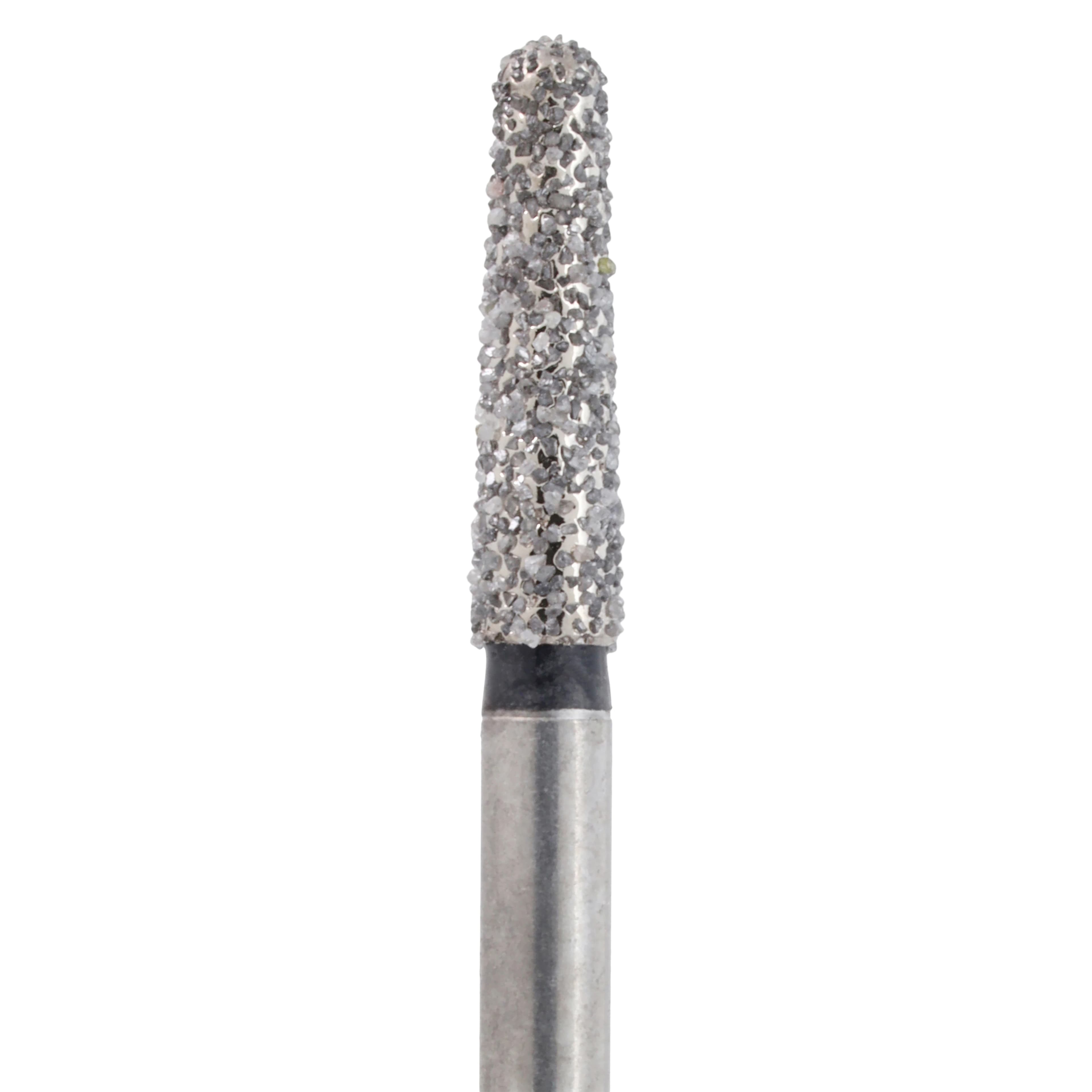 Meisinger Single-Use Sterile Diamond Bur, FG, Tapered Round End, #1118.7C, 1.8 mm Head, Coarse, 25/Pk thumbnail 2