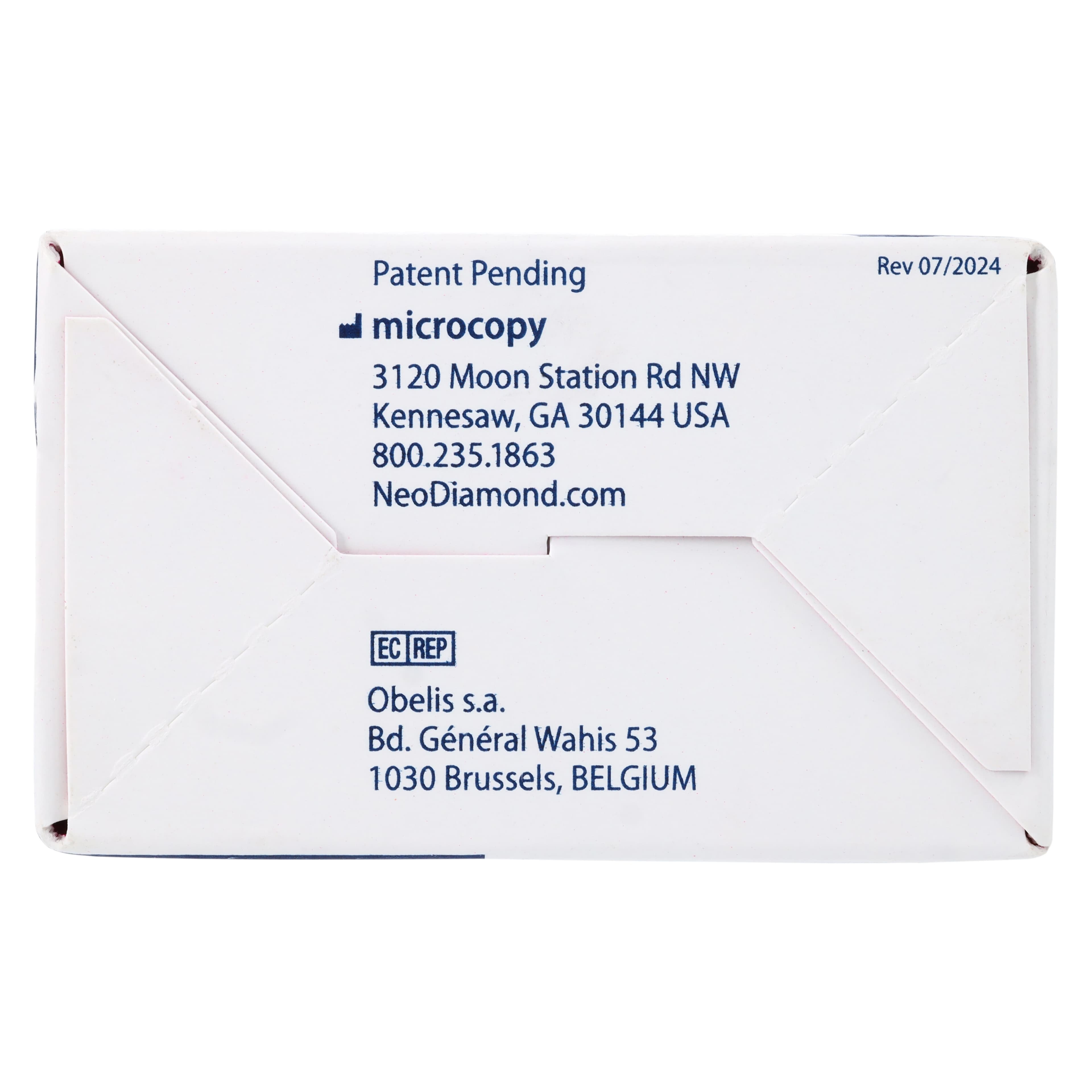 Meisinger Single-Use Sterile Diamond Bur, FG, Tapered Round End, #1118.7C, 1.8 mm Head, Coarse, 25/Pk thumbnail 8