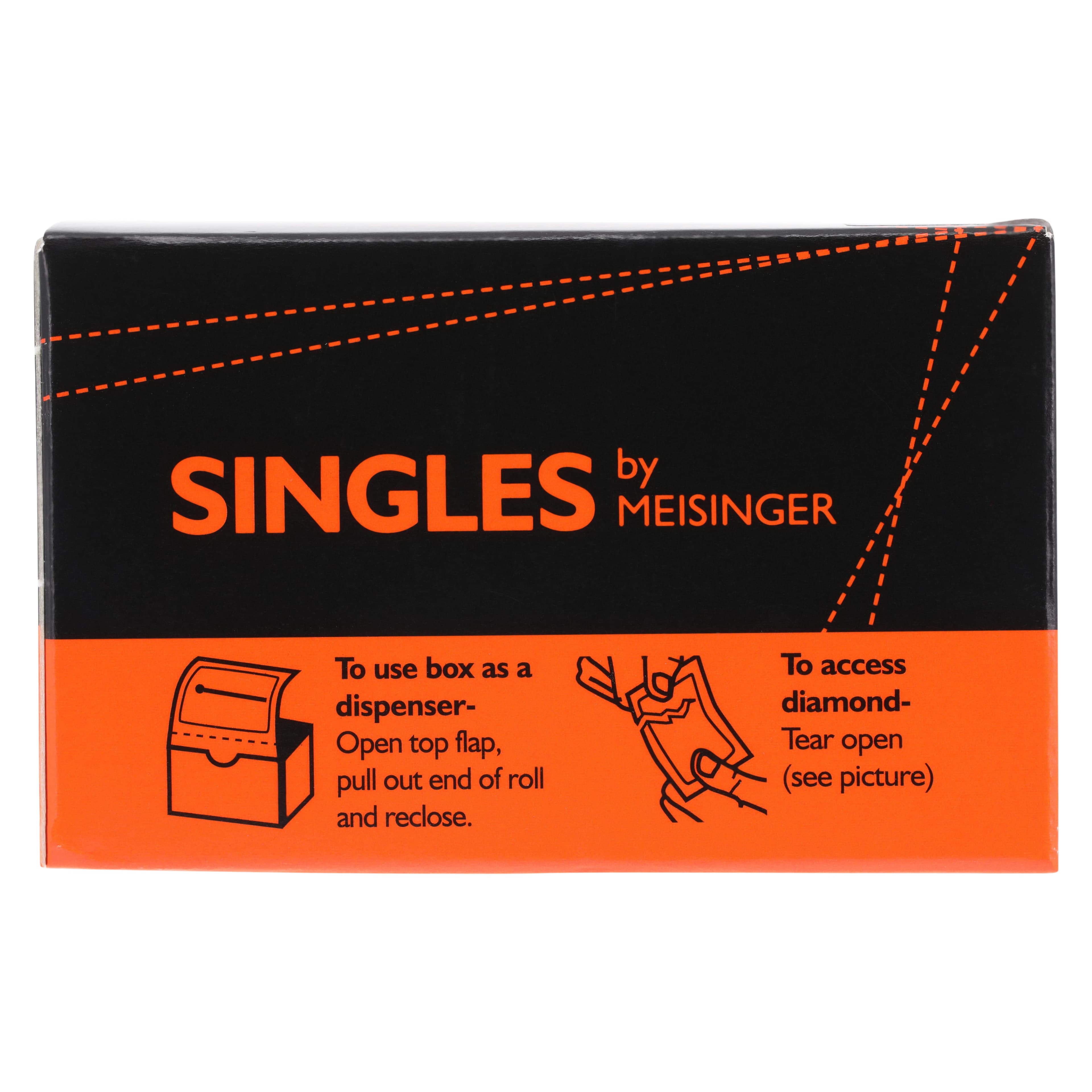 Meisinger Single-Use Sterile Diamond Burs, FG, Tapered Round End, #1118.7F, 1.8 mm, Fine, Red, 25/Pk thumbnail 7