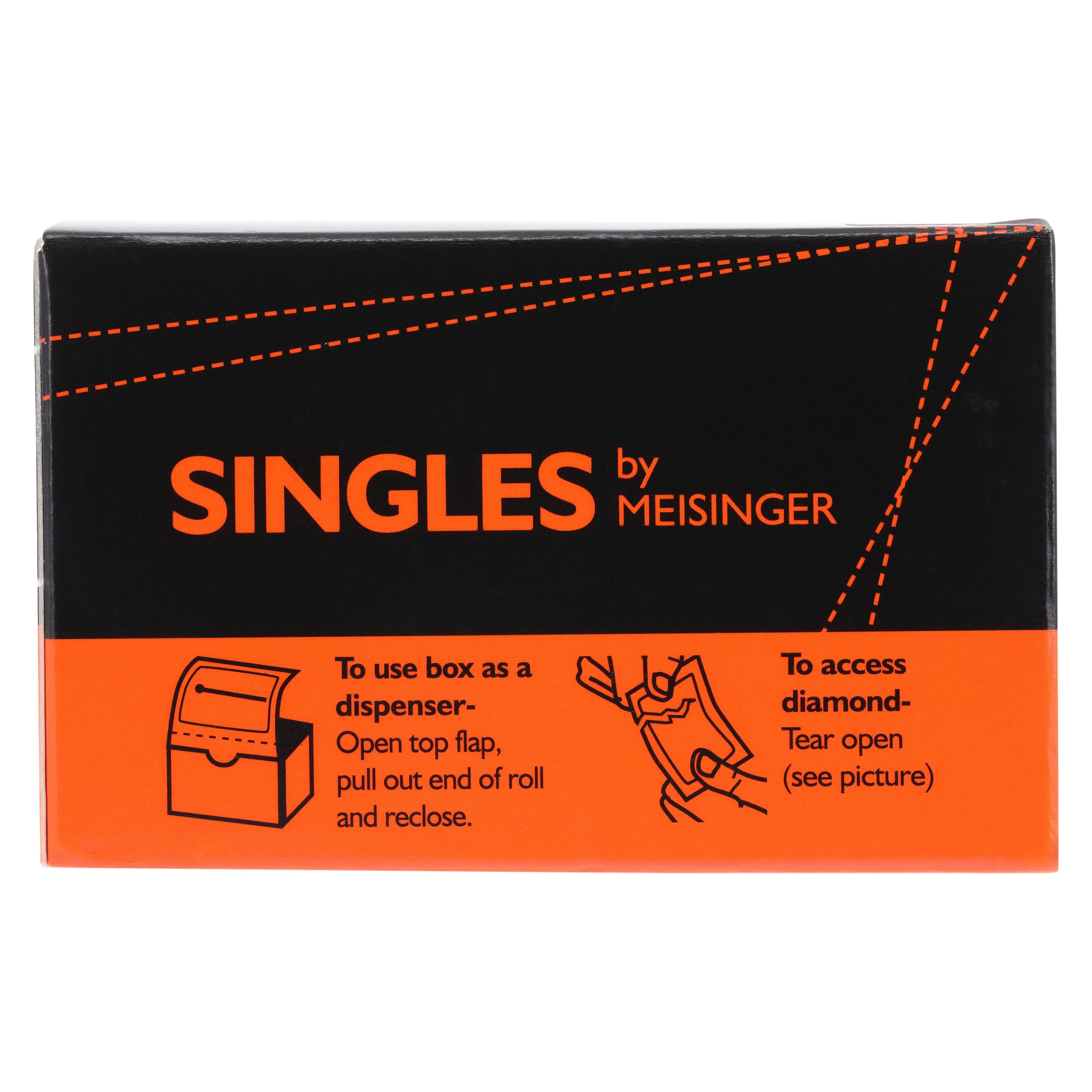 Meisinger Single-Use Sterile Diamond Bur, Friction Grip, Tapered Round End, Fine, Red, 1.8 mm, 25/Pk, 1118.9F thumbnail 7