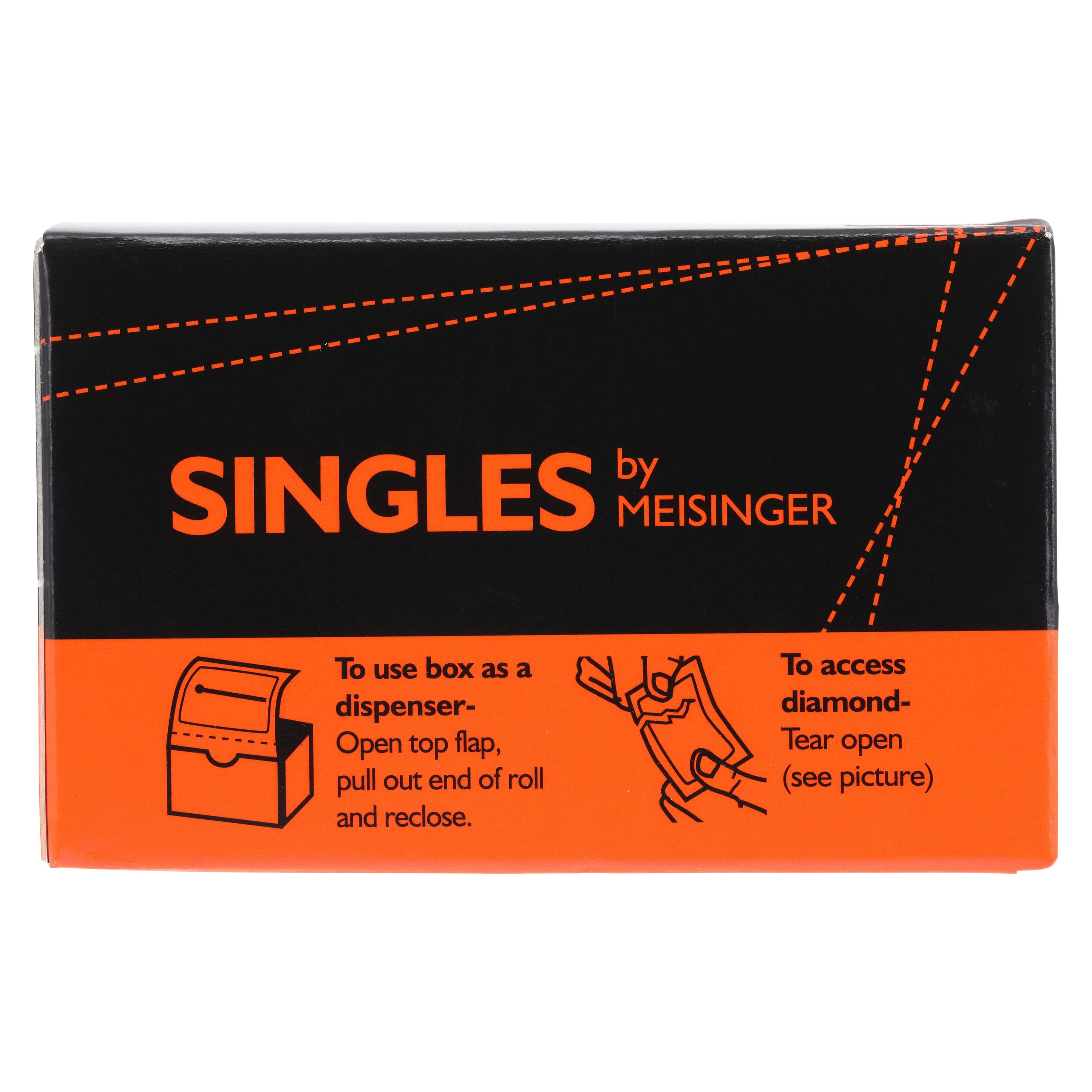 Meisinger Singles Single-Use Sterile Diamond Bur, FG, Extra Long Needle, #1312.11F, 1.2 mm, Fine, Red, 25/Pk thumbnail 7