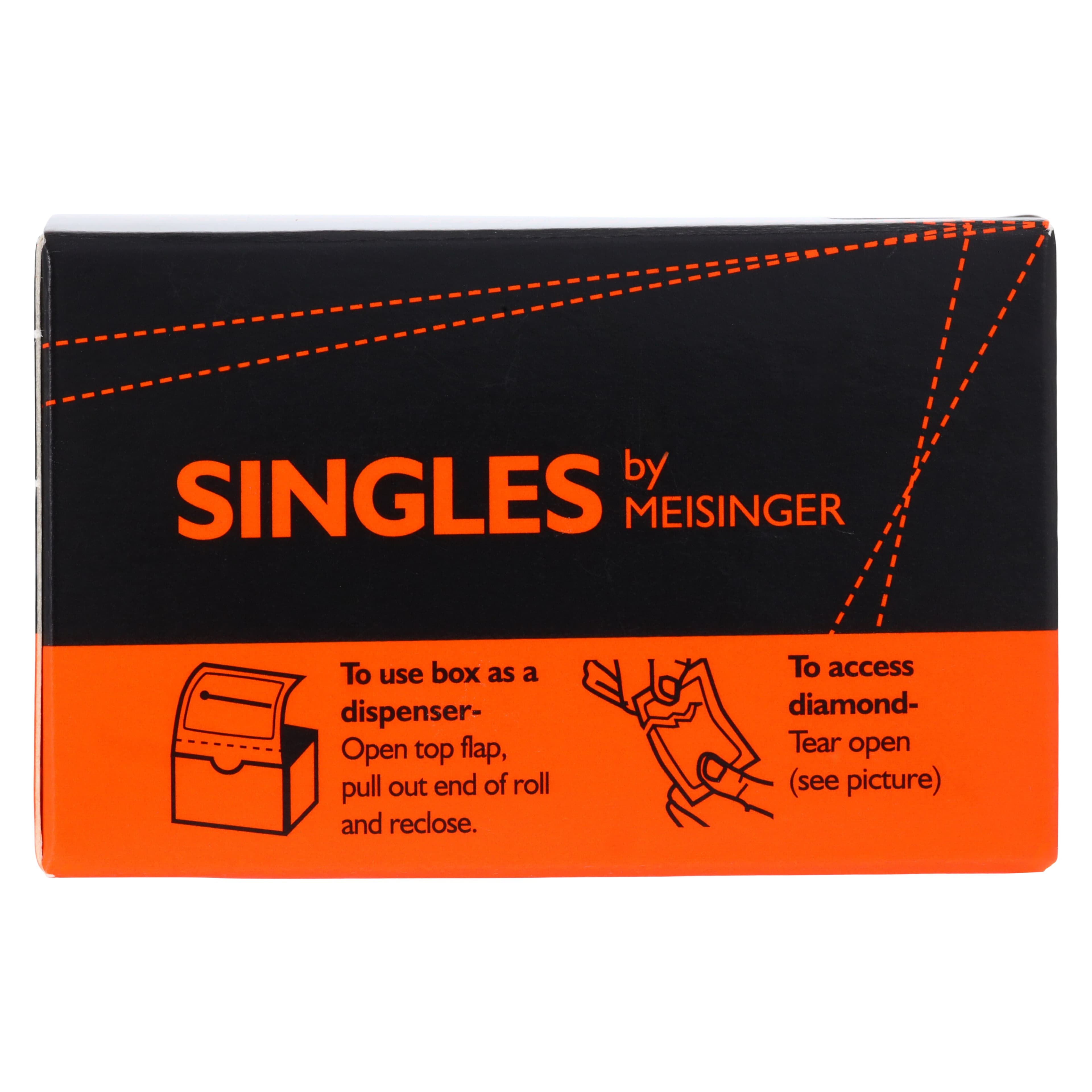 Meisinger Single-Use Sterile Diamond Burs, FG, Flame, #1512.10C, 1.2 mm, Coarse, Green, 25/Pk thumbnail 8