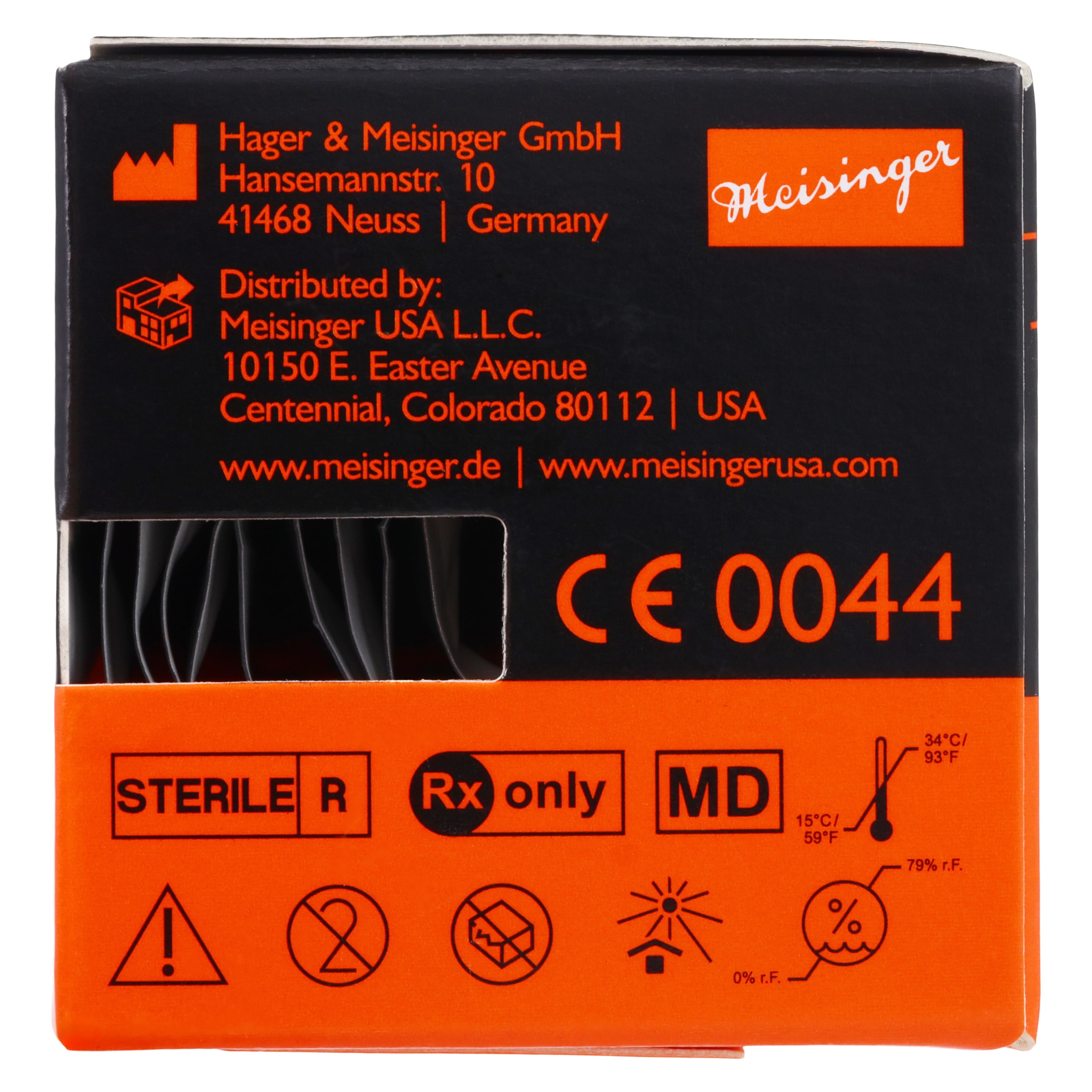 Meisinger Singles Disposable Diamond Bur FG Flame Coarse #1512.8C, 1.2mm Diameter, 8.0mm Length, 25/Pack thumbnail 6