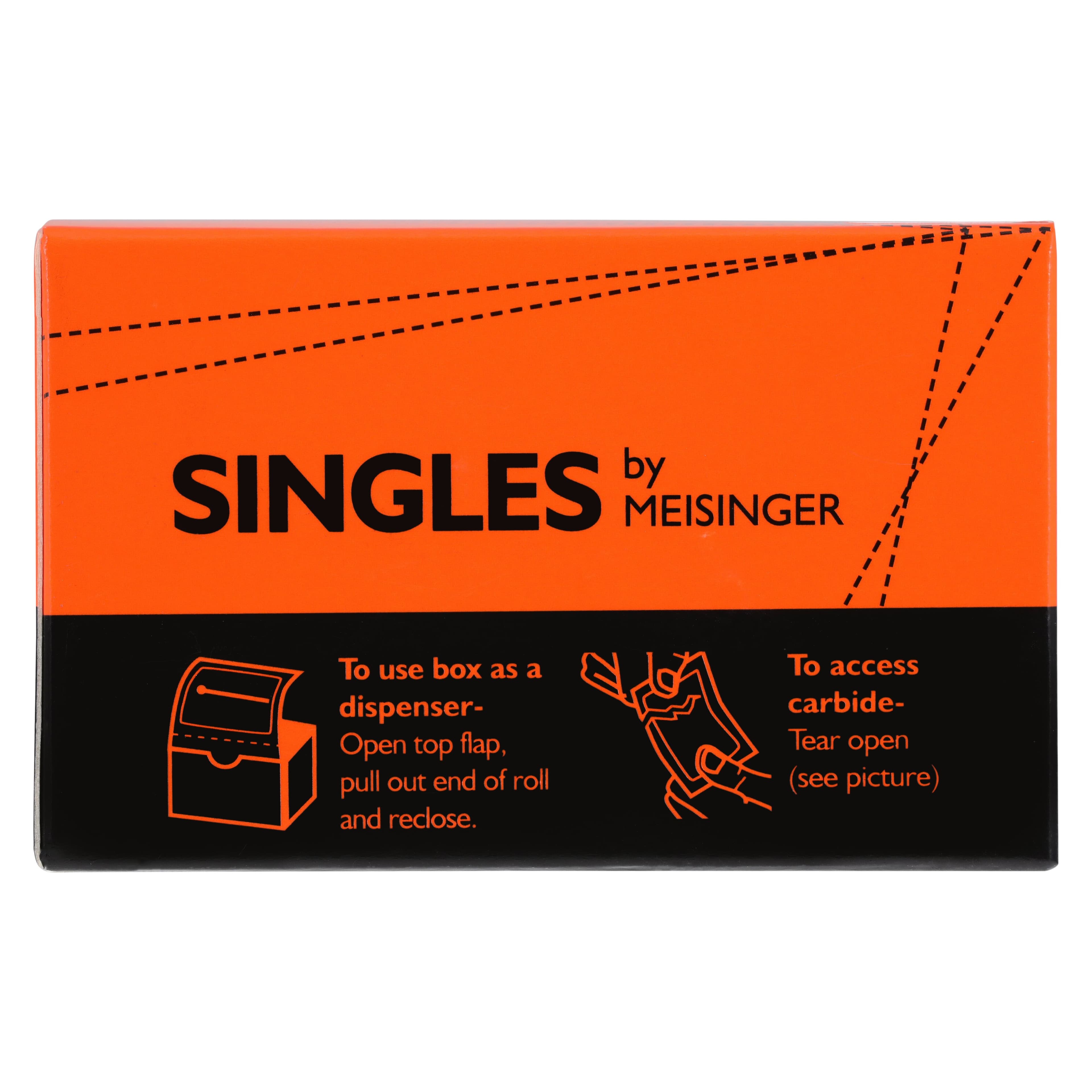 Meisinger Singles Disposable Diamond Bur FG, Pointed Taper, Super Coarse, #1718.8C, 1.8mm Diameter, 8mm Length, 25/Bx thumbnail 8