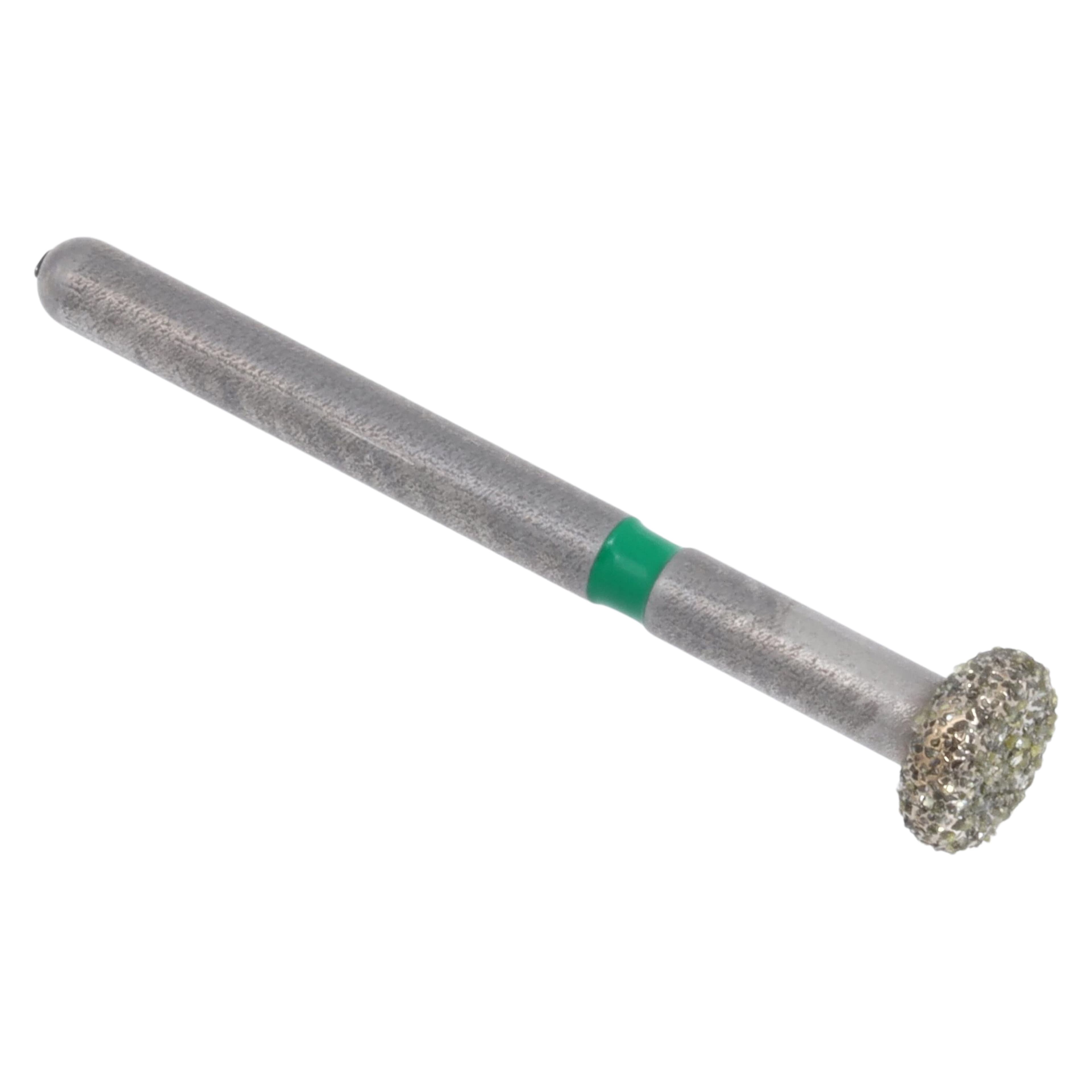 Meisinger Singles Disposable Diamond Bur, FG, Wheel 2035C, 3.5mm, Coarse, Green Ring, Sterile, 25/Pkg thumbnail 3
