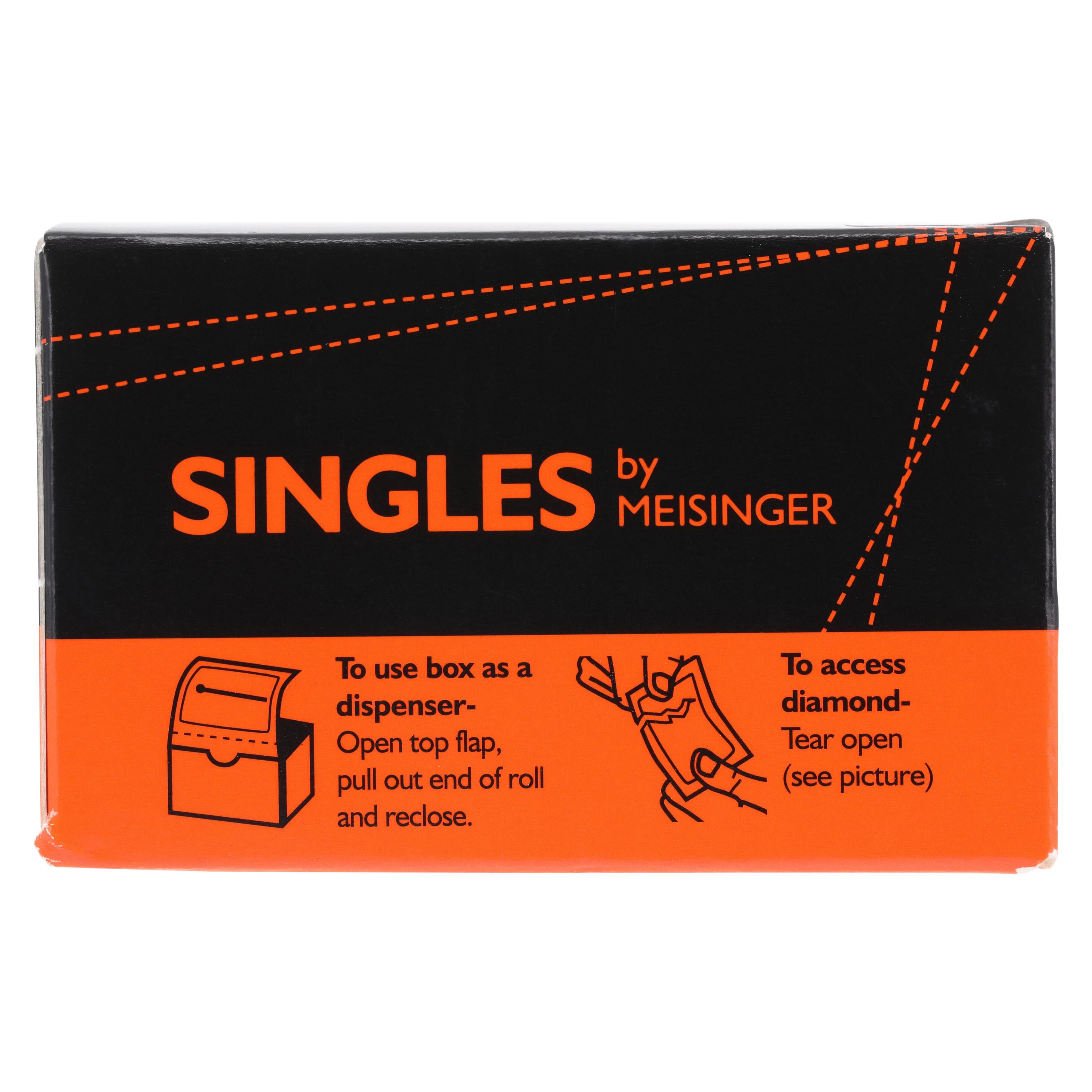 Meisinger Single-Use Sterile Diamond Bur, FG, Needle, #3314.10VF, 1.4 mm, Extra Fine, Yellow, 25/Pk thumbnail 7