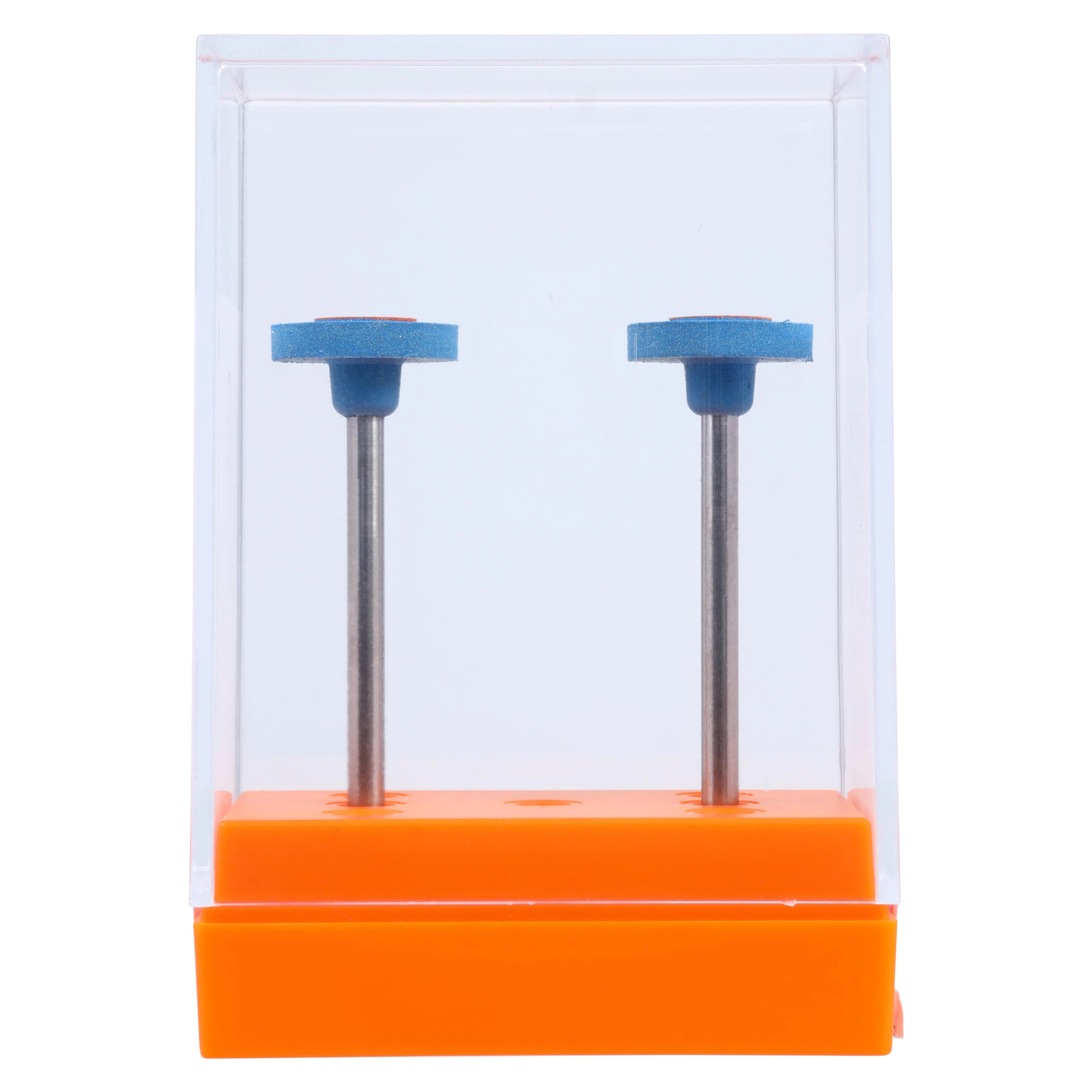 Meisinger DCA05-110 Zirconia Polisher Wheel, Blue/Orange, Pre-Polish, 11mm, HP, 2/Pk thumbnail 3