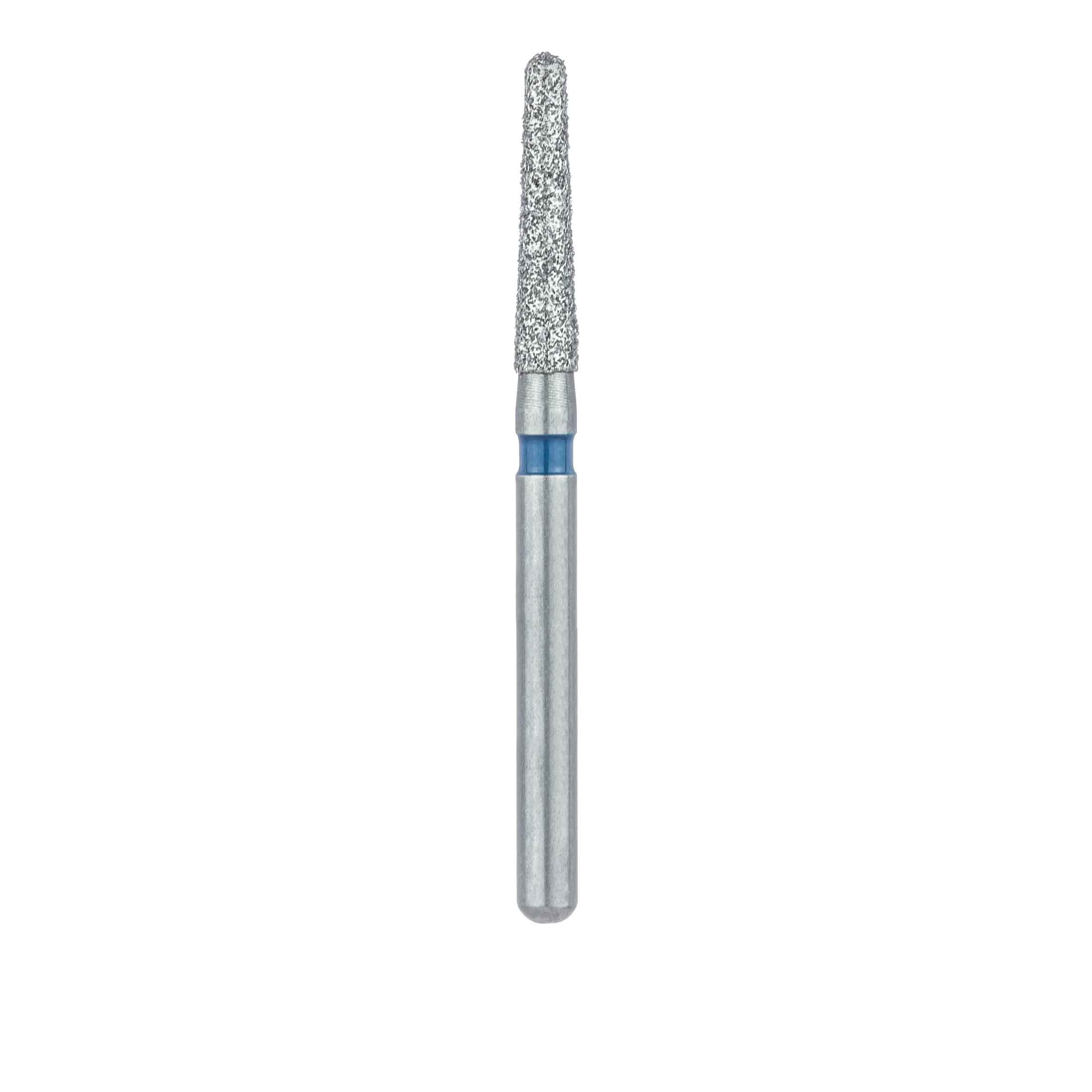 Meisinger Multi-Use Diamond Bur, FG, Round End Taper Chamfer, #856, 1.6 mm, Medium, Blue, 5/Pk, 856-016-FG thumbnail 2