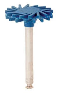 Meisinger LUSTER Twist Porcelain Polisher, Medium Grit, Blue, 14 mm, Right-Angle (RA), 2/Pkg, 9771M-140-RA thumbnail 2