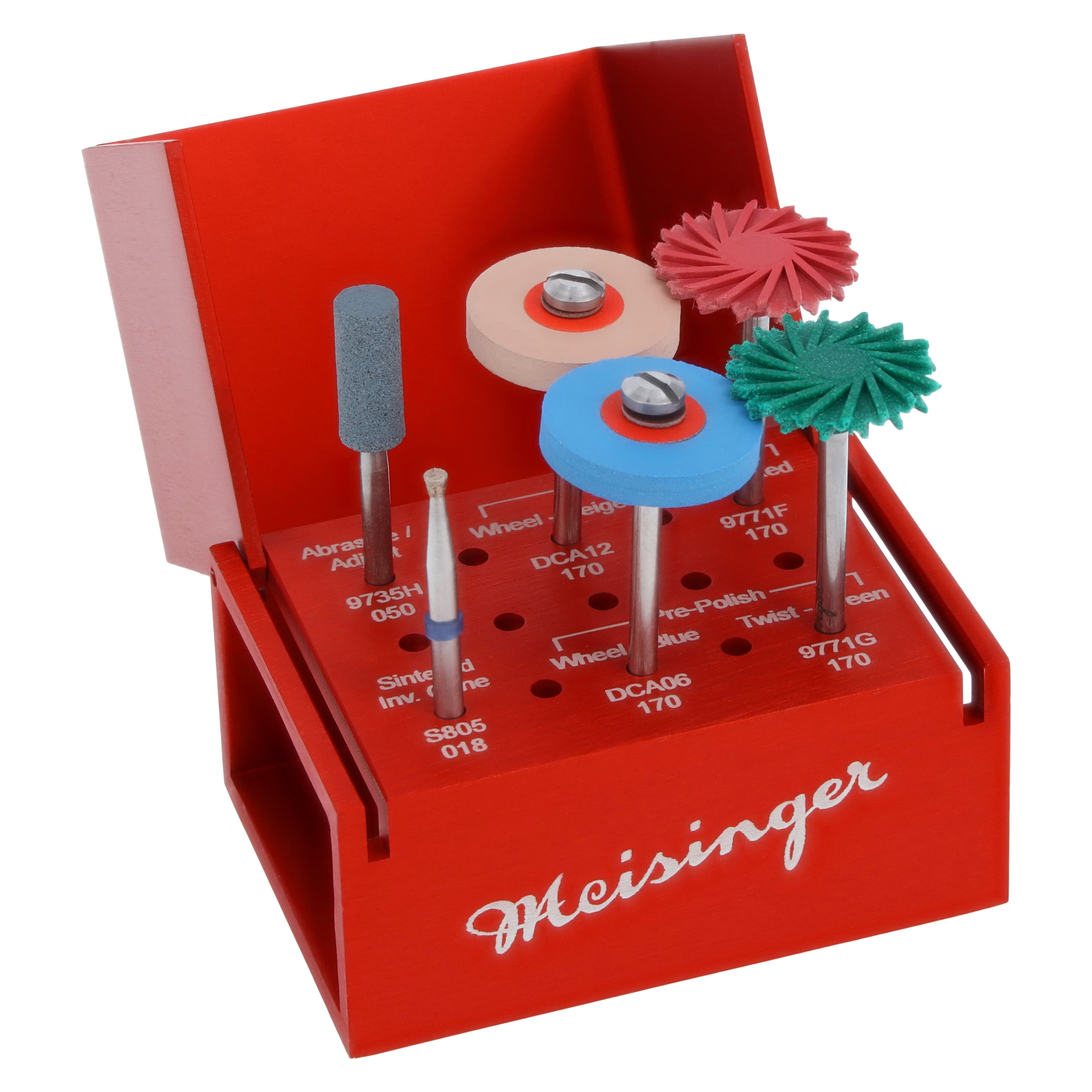 Meisinger Twist Polisher Lab Kit for Zirconia (GC03), Extraoral, According to Dr. Greg Campbell thumbnail 3