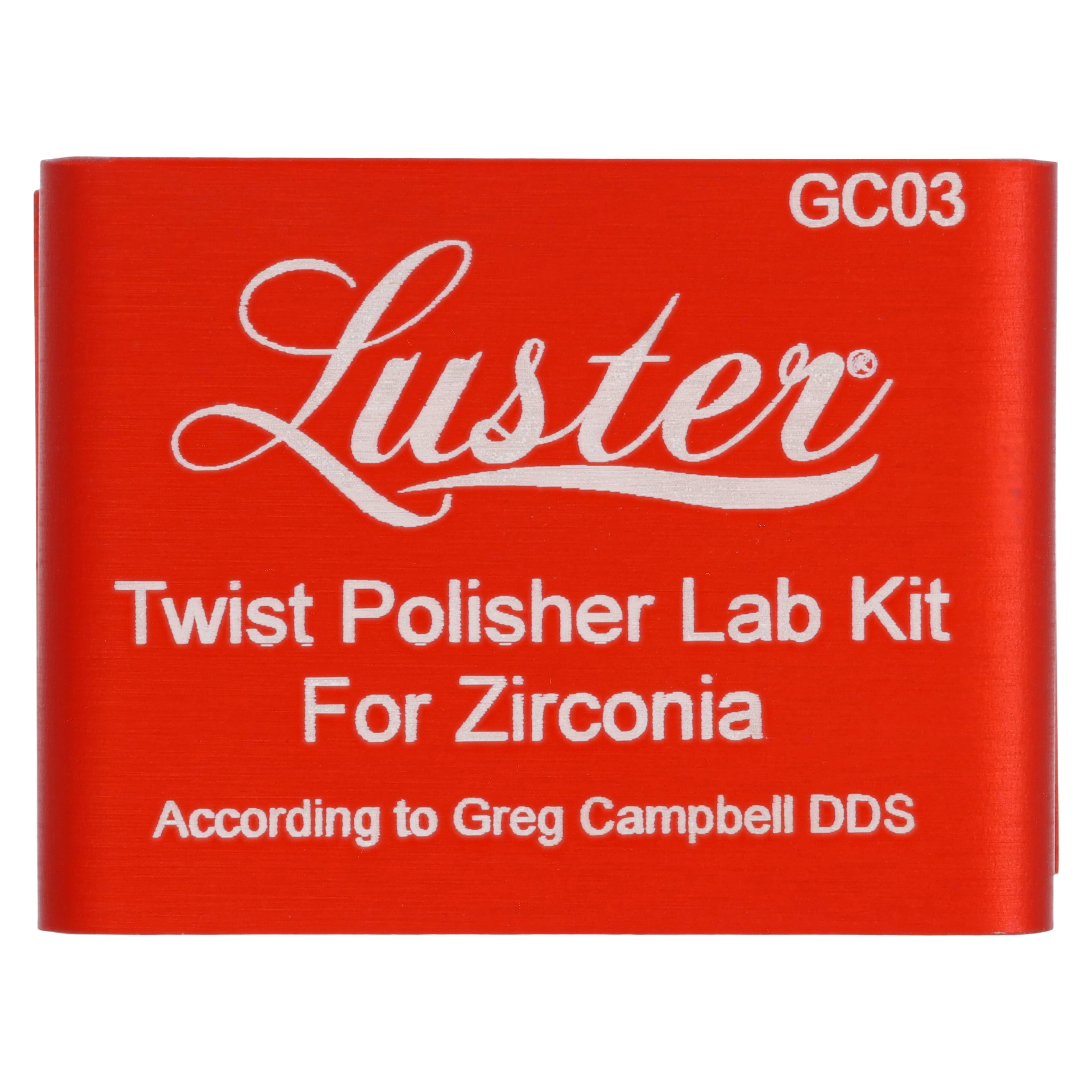 Meisinger Twist Polisher Lab Kit for Zirconia (GC03), Extraoral, According to Dr. Greg Campbell thumbnail 4