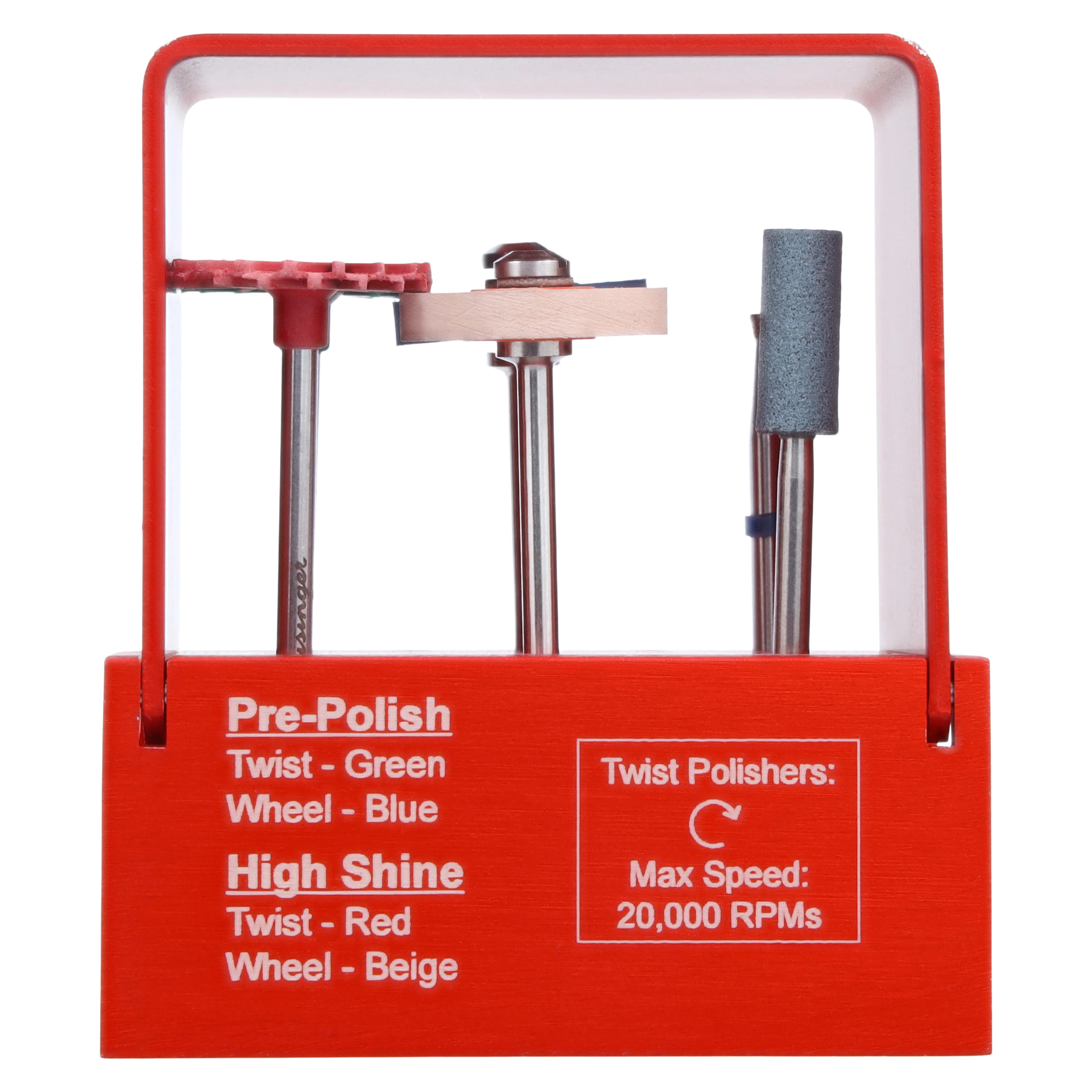 Meisinger Twist Polisher Lab Kit for Zirconia (GC03), Extraoral, According to Dr. Greg Campbell thumbnail 5