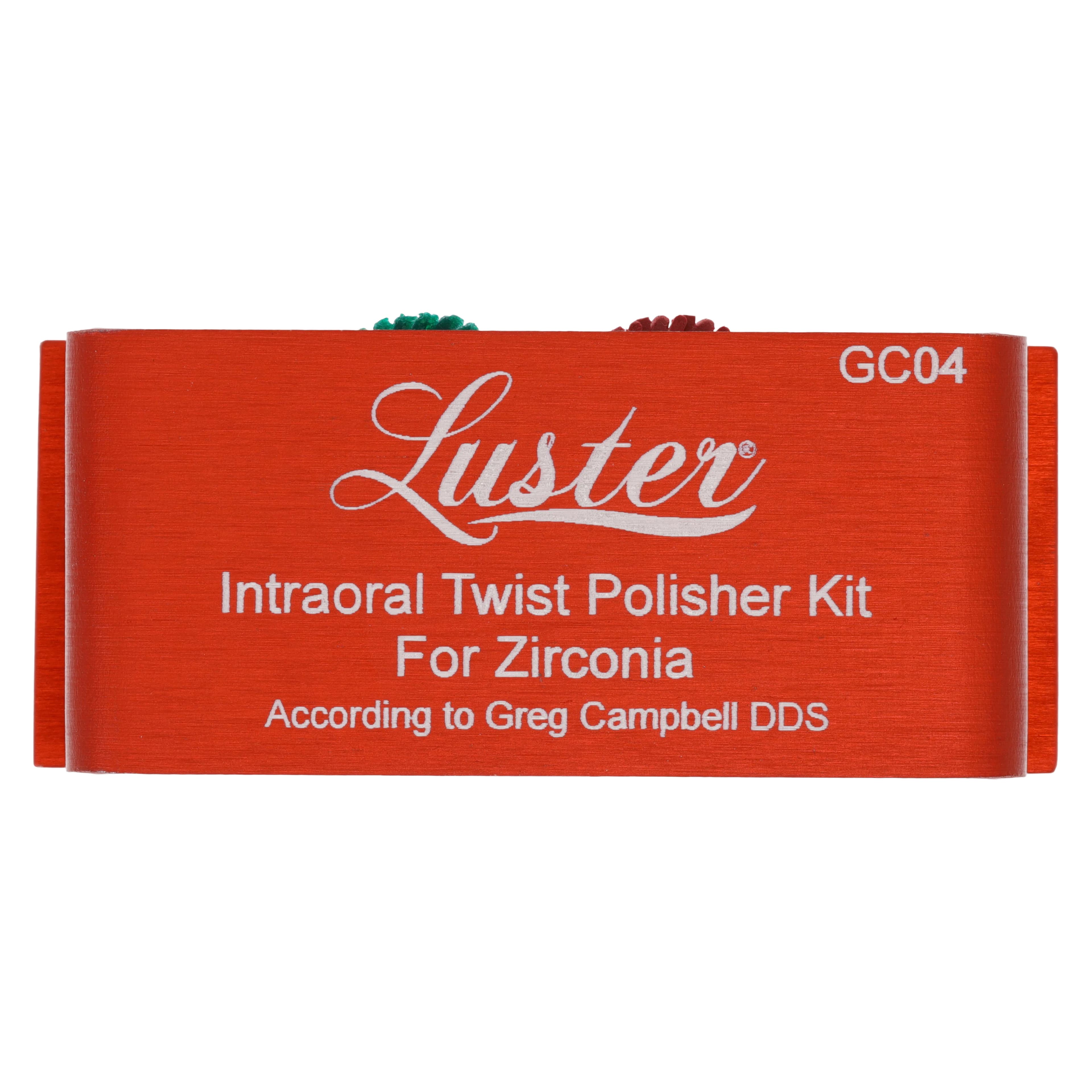 Meisinger Twist Polisher Intraoral Kit for Zirconia, 1.4MM, GC04 thumbnail 4