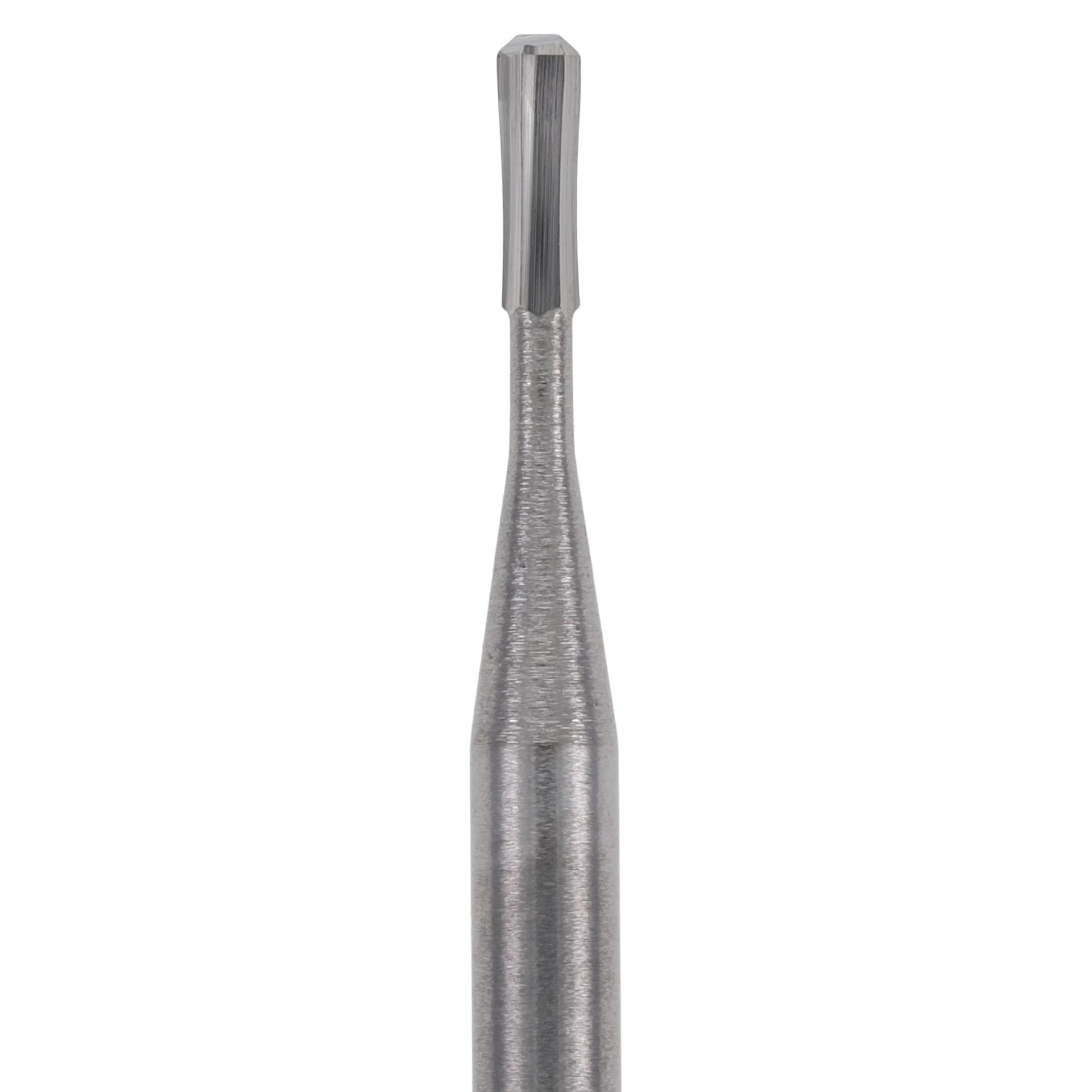 Meisinger FG Sterile-Packed Carbide Bur, #245, Round Cylinder, Friction Grip Short Shank, 25/Pk, HMUN245-009-SS - Meisinger FG Sterile-Packed Carbide Burs - #245 SS - Image 1