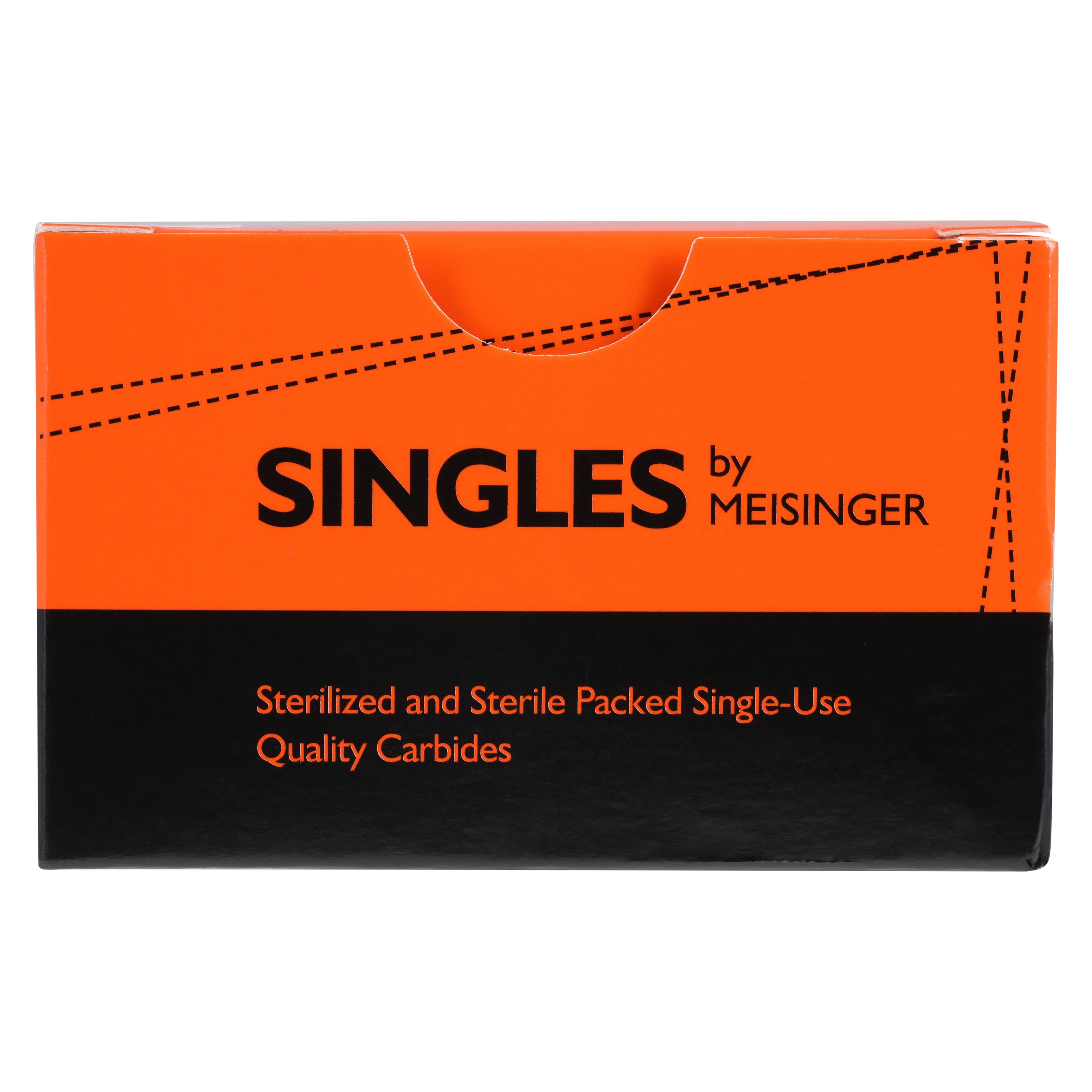 Meisinger FG Sterile-Packed Carbide Bur, #245, Round Cylinder, Friction Grip Short Shank, 25/Pk, HMUN245-009-SS thumbnail 7