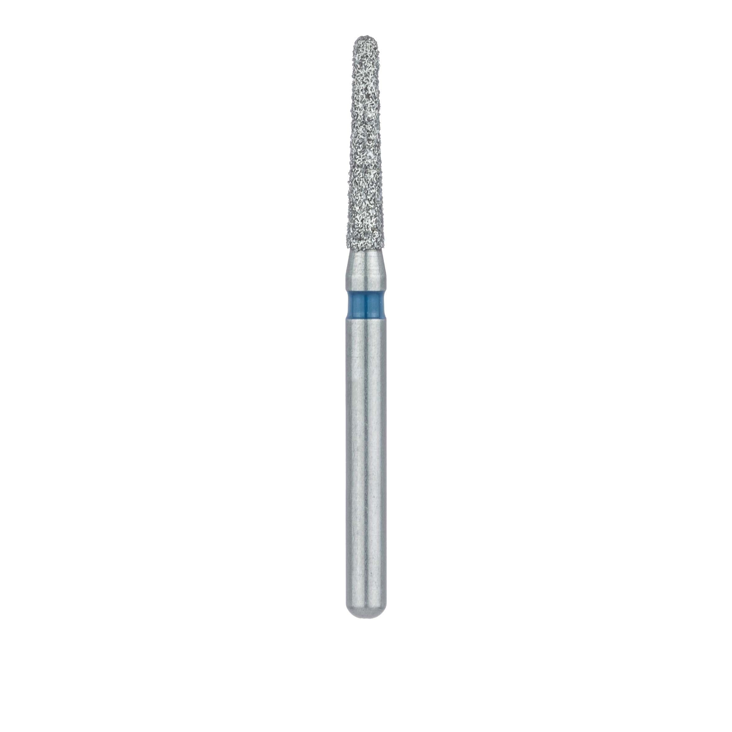 Meisinger Multi-Use Diamond Bur, Friction Grip, Round-End Taper Chamfer, 856, 1.4 mm, Medium, Blue, 5/Pk, 856-014-FG thumbnail 2