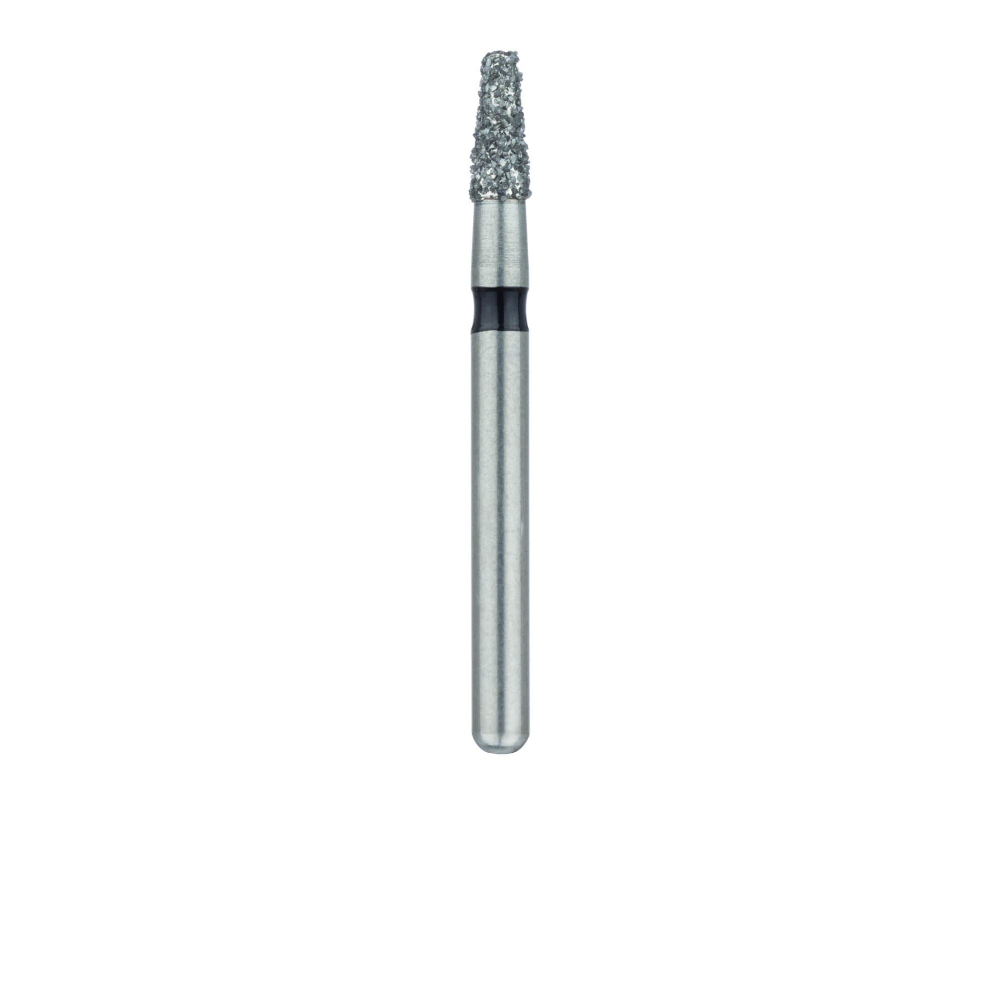 Meisinger 845RH-018-FG Super Coarse Diamond Bur, Round Edge Tapered, Friction Grip, 1.8mm, 5/Pack thumbnail 2