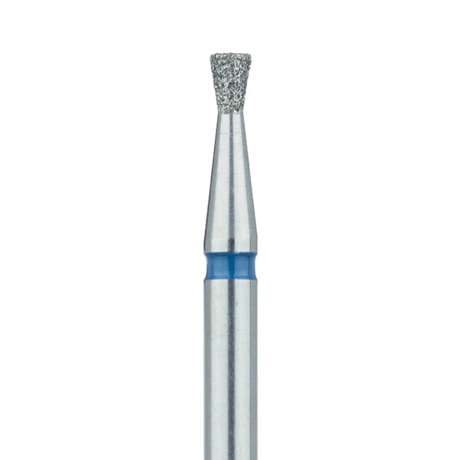 Meisinger Diamond Bur, Inverted Cone, Medium Grit, HP, 1.8 mm Diameter, #805-018-HP, 5/Pkg - Diamond Instruments – HP, Medium, Inverted Cone - Size #805-018-HP, 1.8 mm Diameter - Image 1