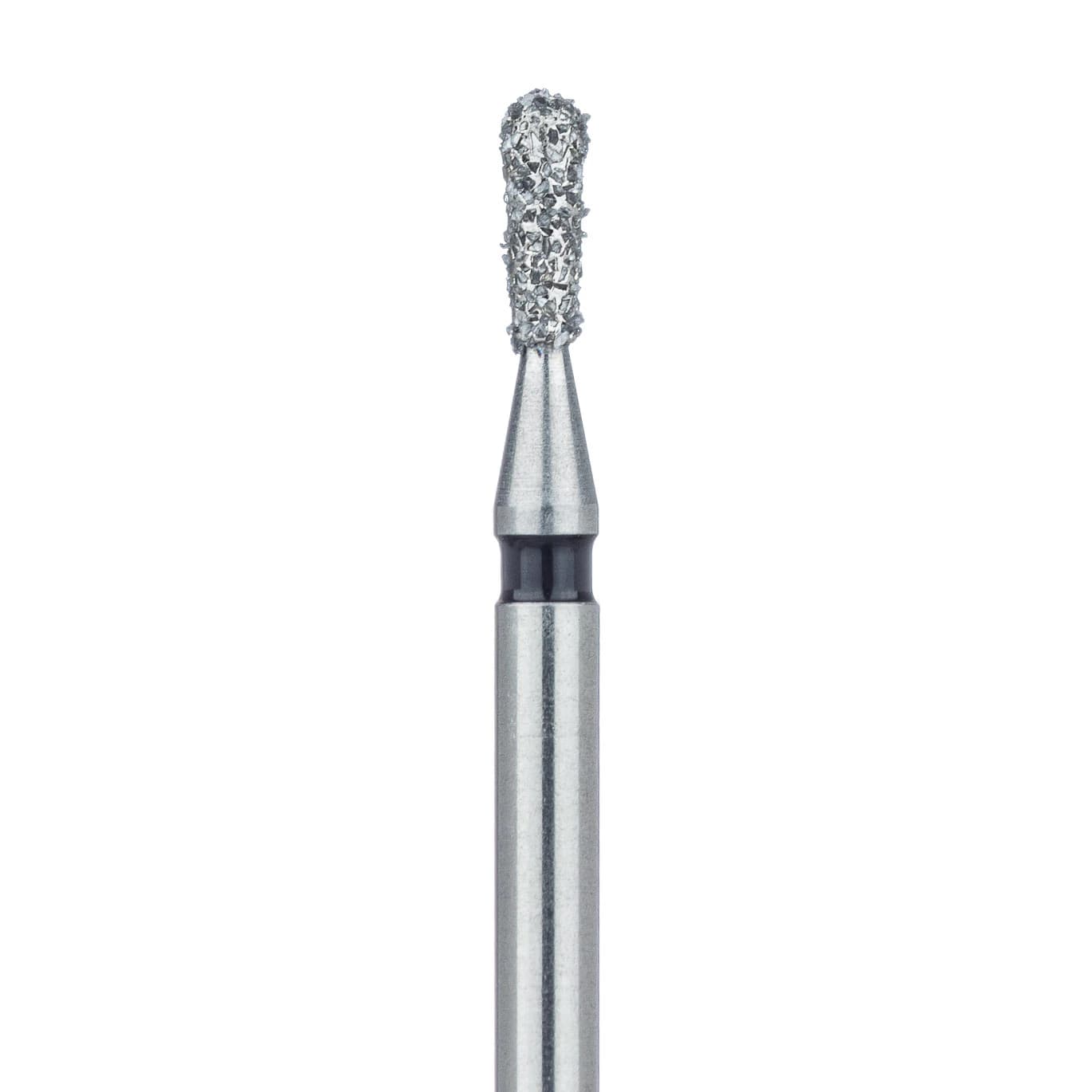 Meisinger 809RH-014 FG Super Coarse Diamond Bur, Round End Pear, 1.4mm, Friction Grip, 5/Pack - Meisinger FG Diamonds - Super Coarse - 809R-014 - Image 1