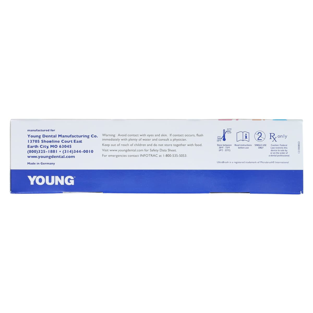 D-Lish 5% Sodium Fluoride Varnish, Fresh Melon, Unit Dose 0.4 mL, 50/Box, 212450 thumbnail 4