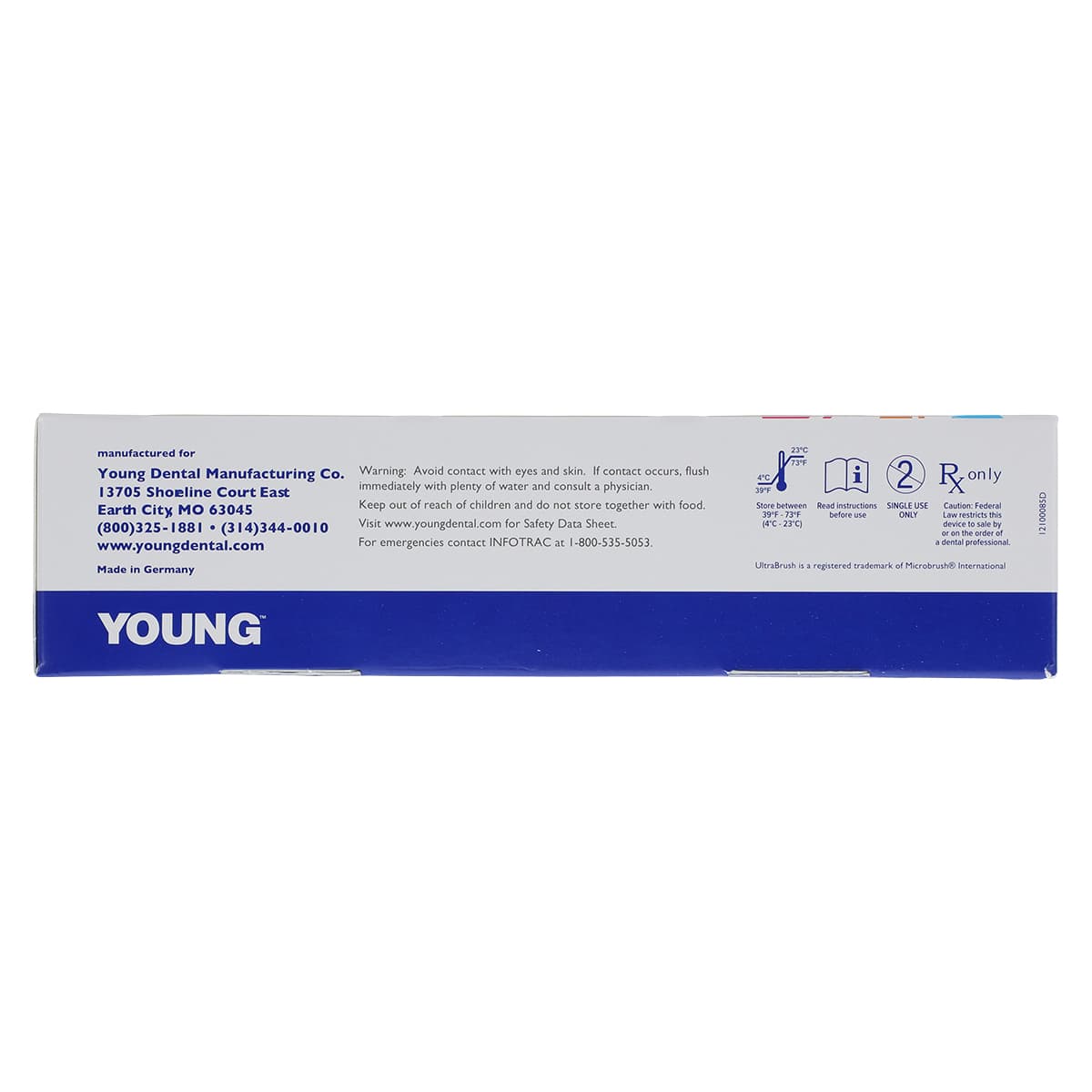 D-Lish 5% Sodium Fluoride Varnish, Assorted Flavors, 0.4 mL Unit Dose, 50/Box, 218450 thumbnail 3