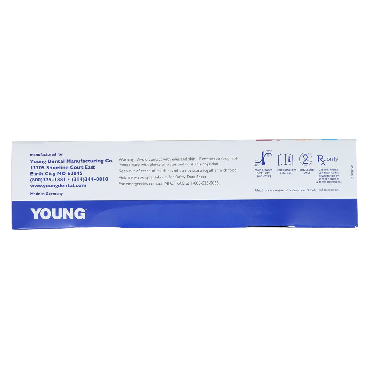 D-Lish 5% Sodium Fluoride Varnish, Green Apple, 0.40 mL Unit Dose, 50/Pack, 295732 thumbnail 4