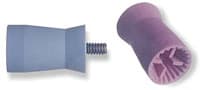 Young Traditional Web Prophy Cups, Latex-Free, Screw Type, Firm, Light Blue, 144/Pkg, 054201 - Latex-Free Cups Screw Type Firm Lt.Blue 144/Bg - Image 1