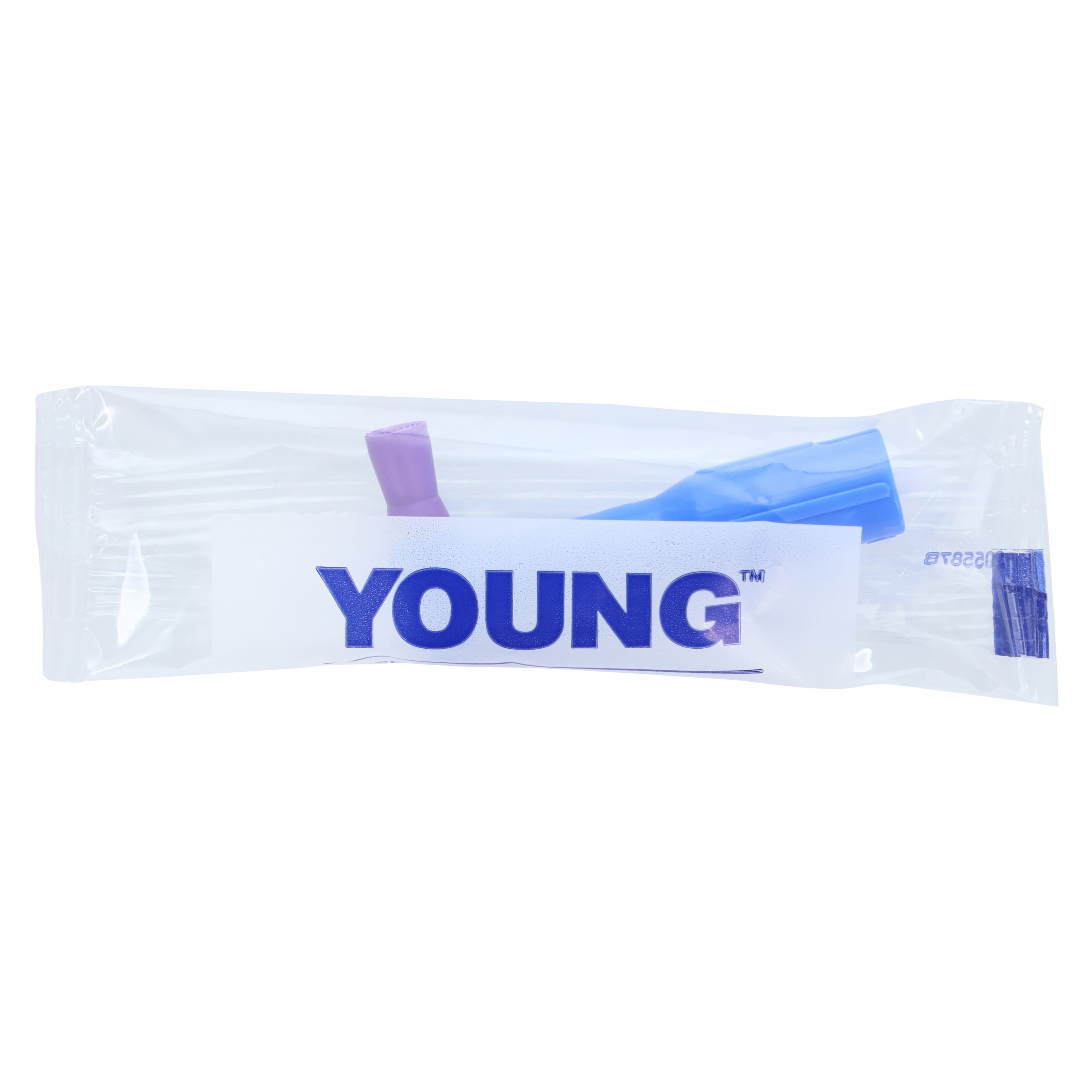 Young Classic Traditional Web LF Disposable Prophy Angles, Soft Purple, Long, 4-Webbed Cup, Latex-Free, 200/Box, 131620 thumbnail 2