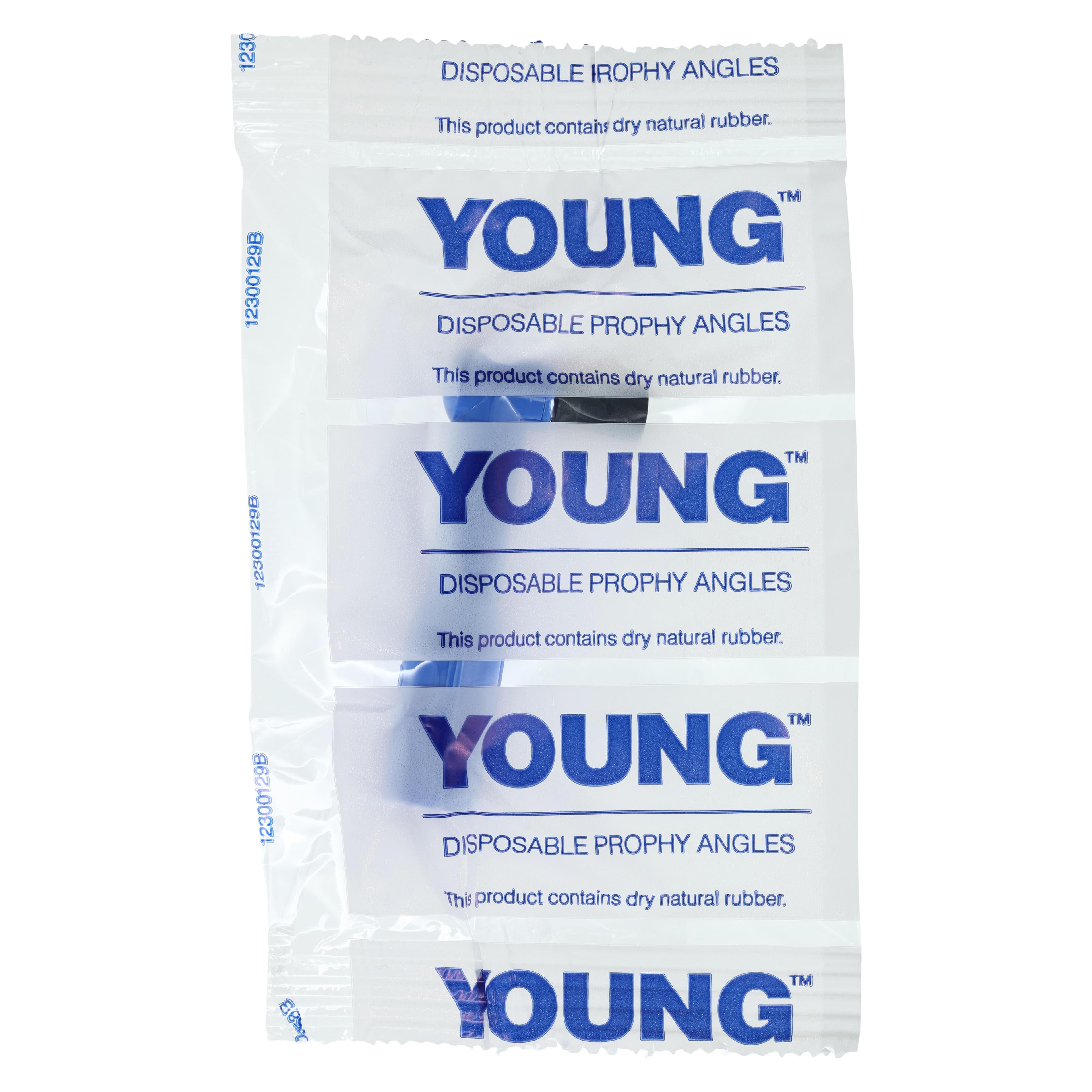 Young Dental Classic Traditional Web Disposable Prophy Angle, Latex-Free, Soft, Gray, 90-Degree, Long Cup, 1200/Box, #131112 thumbnail 2