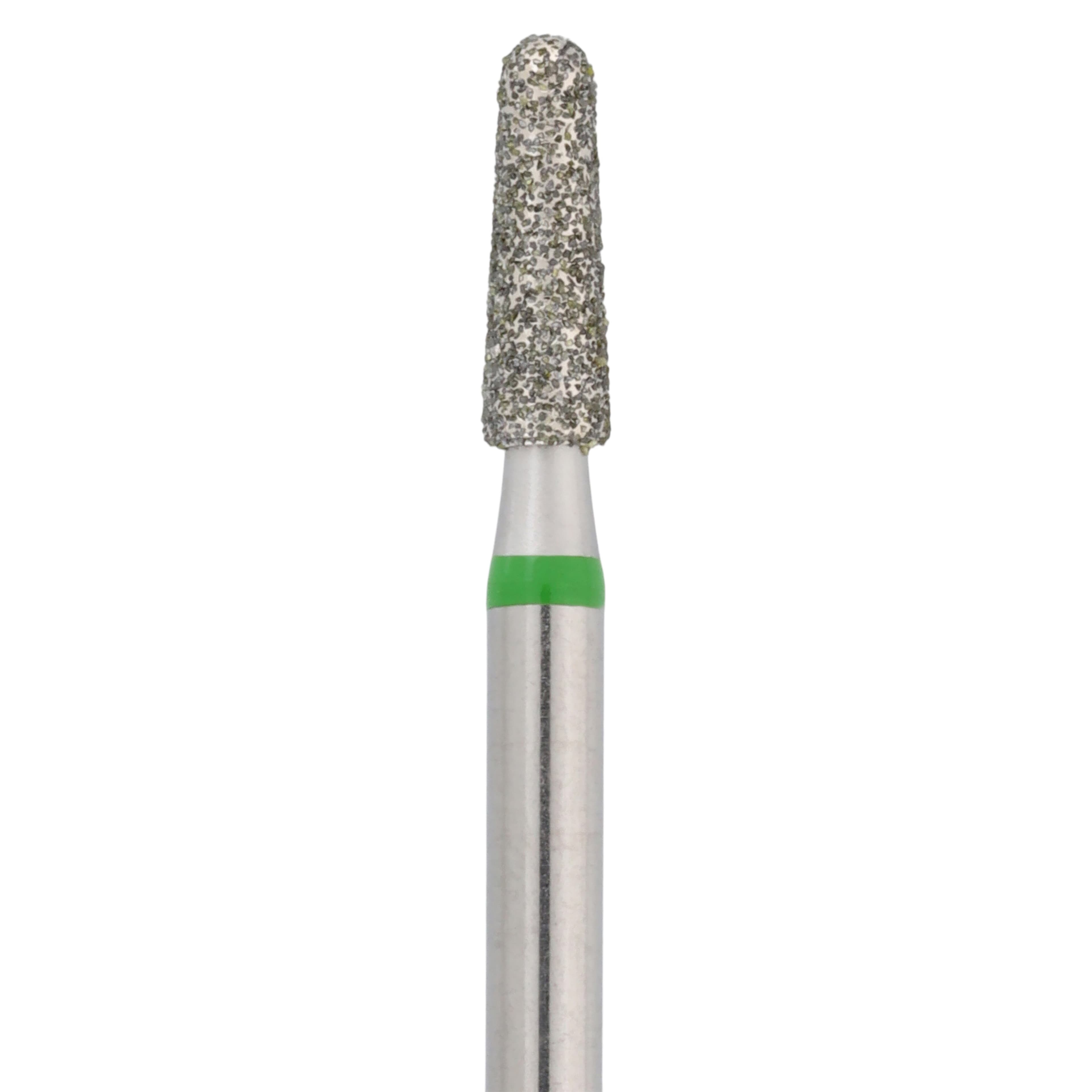 NTI HP Diamond Bur, Coarse, Round End Taper, #856-025, 2.5 mm Head Diameter, 8.0 mm Head Length, Green, C856-025HP thumbnail 2