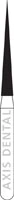 NTI FG Diamond Bur, Coarse, Long Needle, #859L-014, 1.4 mm Diameter, 11.5 mm Length, Friction Grip, 5/Pkg, C859L-014 - NTI&reg; FG Diamonds - Coarse - #859L-014 (11.5) - Image 1