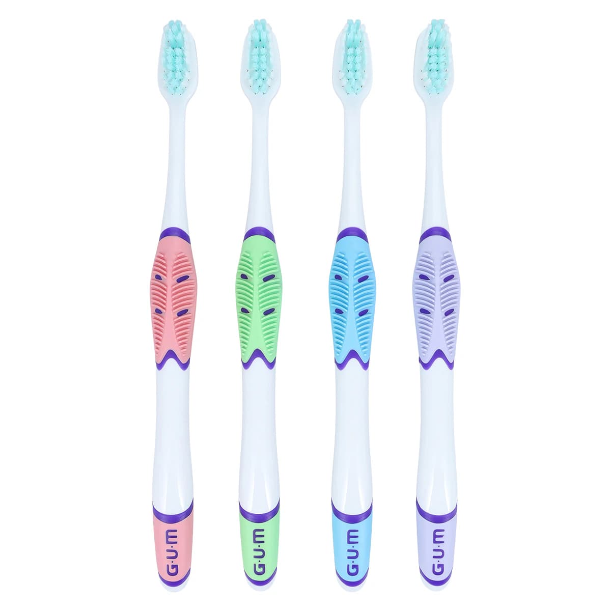 GUM Technique Sensitive Care Toothbrush, Compact Head, Ultra-Soft Bristles, 12/Box, 517PG - GUM Technique Sensitive Care Toothbrush, Compact, 12/Box, 517PG - Image 1