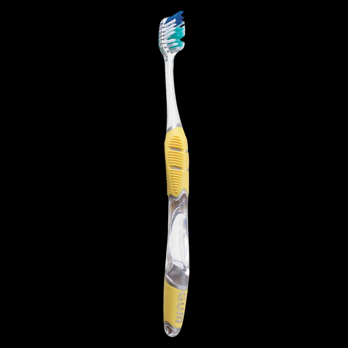 GUM Technique Complete Care Toothbrush, Compact Head, Soft Bristles, Assorted Colors, 12/Box, 591PH - GUM Technique Toothbrush, Soft, Compact, 12/Box, 591PH - Image 1