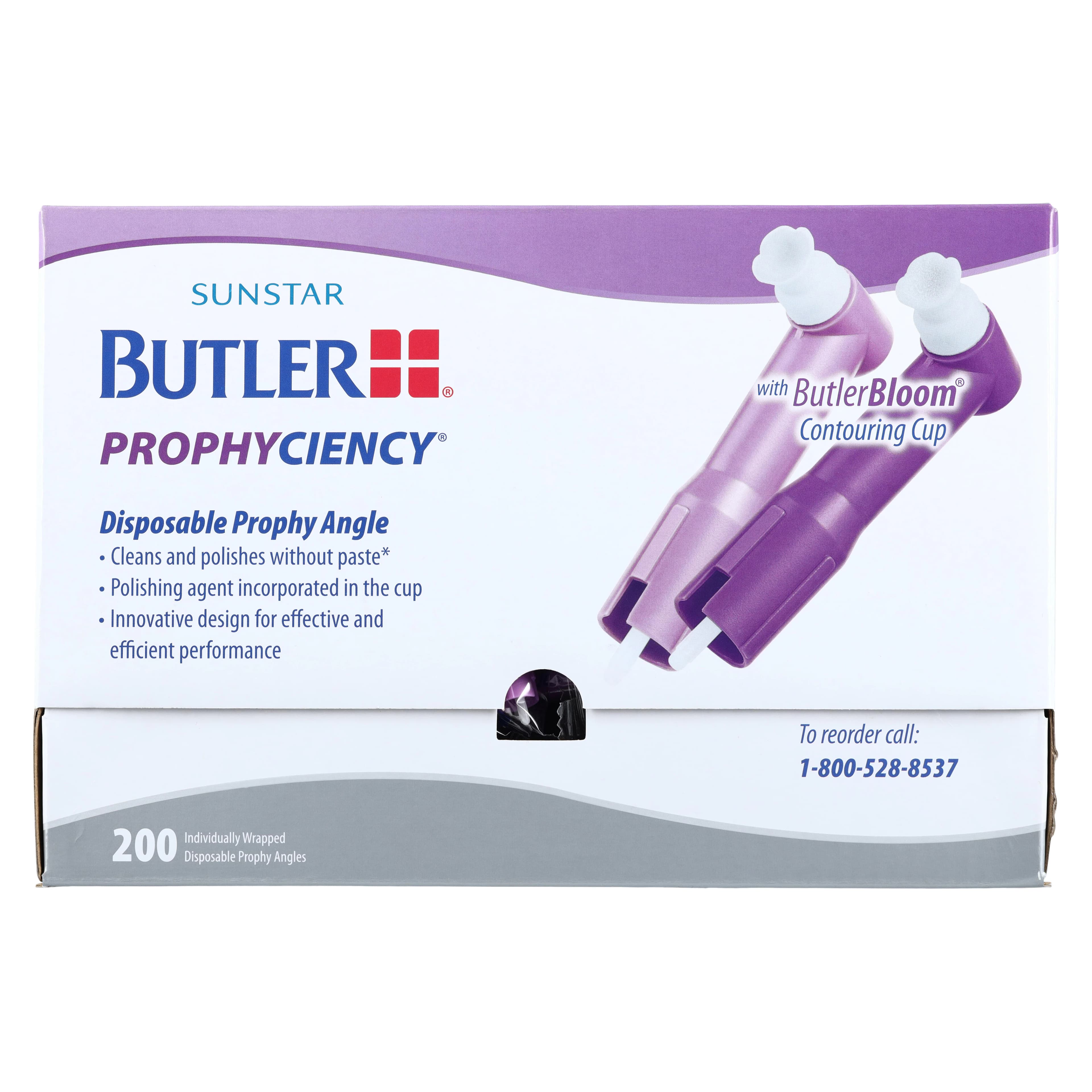 Prophyciency Disposable Prophy Angle, Polish, 90 Degree, Latex-Free, 200/Box, 1217P thumbnail 3