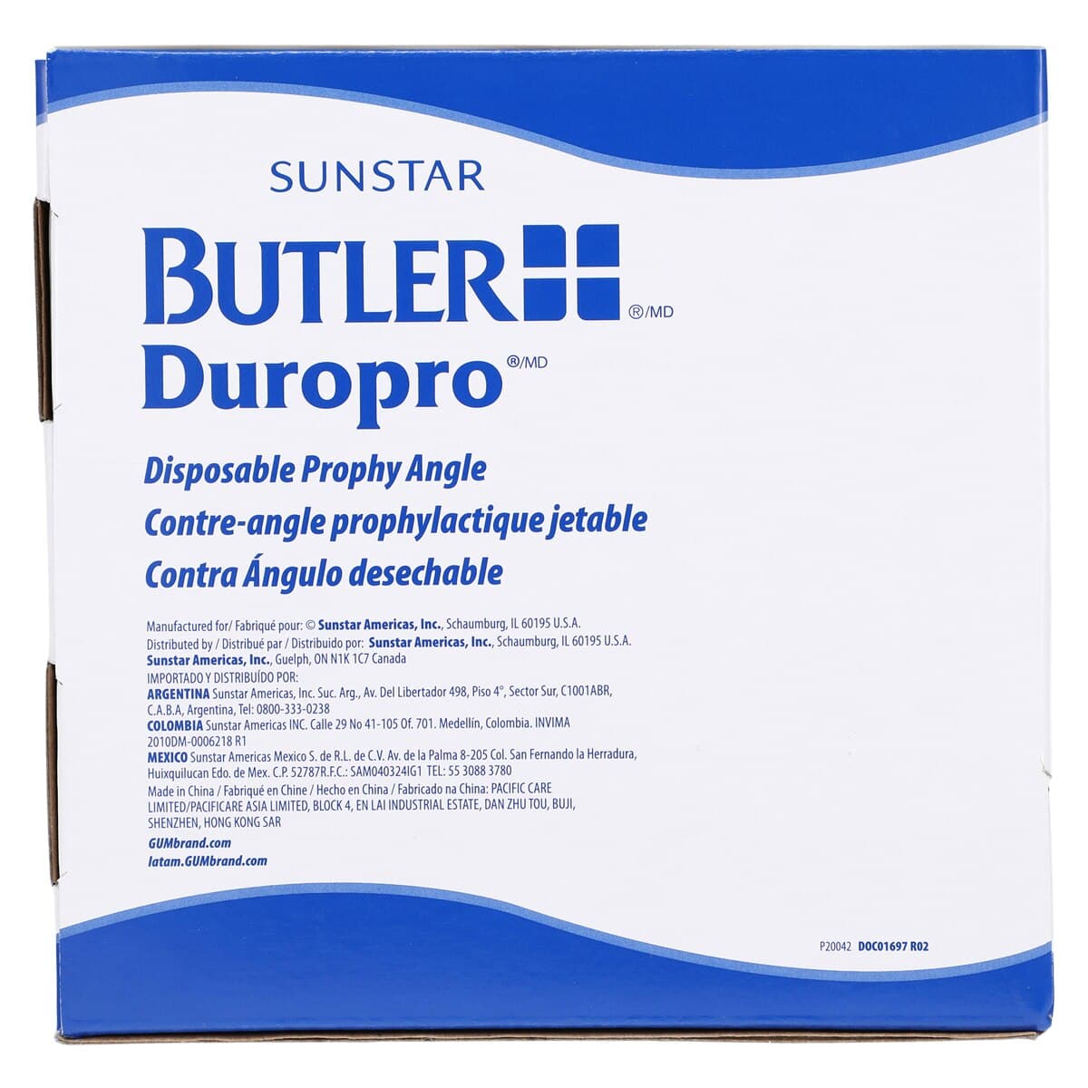 Sunstar Butler DuroPro Disposable Prophy Angles, Firm 4-Web Cup, Latex-Free, 200/Box, 1205PA thumbnail 7