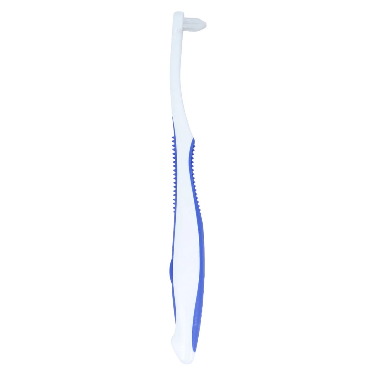 GUM End Tuft Toothbrush, Tapered Trim, Soft Bristles, 3 Rows, 7 Tufts, Small Head, Assorted Colors, 12/Box, 308PD thumbnail 3