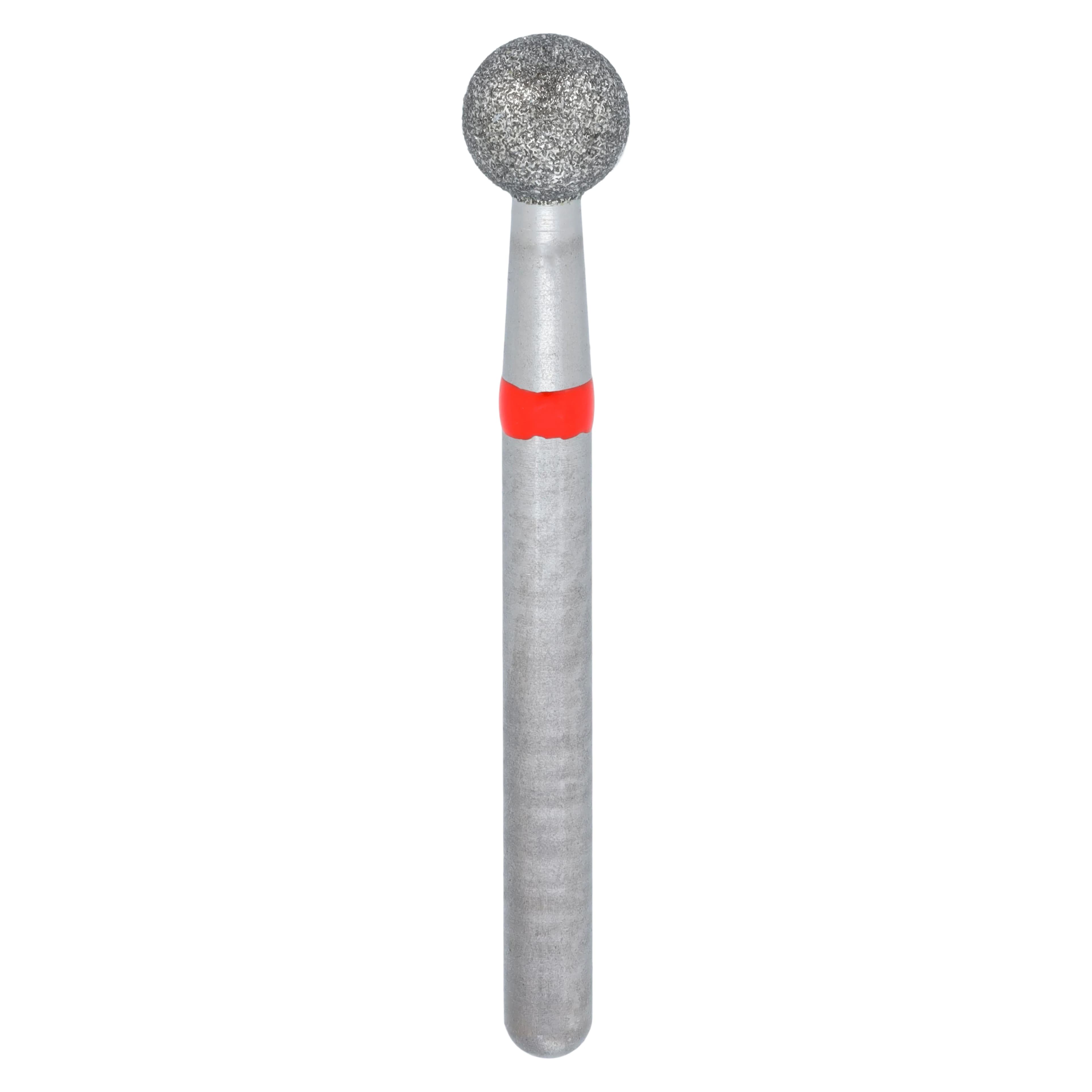 NTI Diamond Bur, FG, Round, #801, 2.9 mm, Fine, Red, 5/Pk, F801-029 - NTI Diamond Burs, FG, Round, # 801, 2.9 mm, Fine, Red, 5/Pk, F801-029 - Image 1