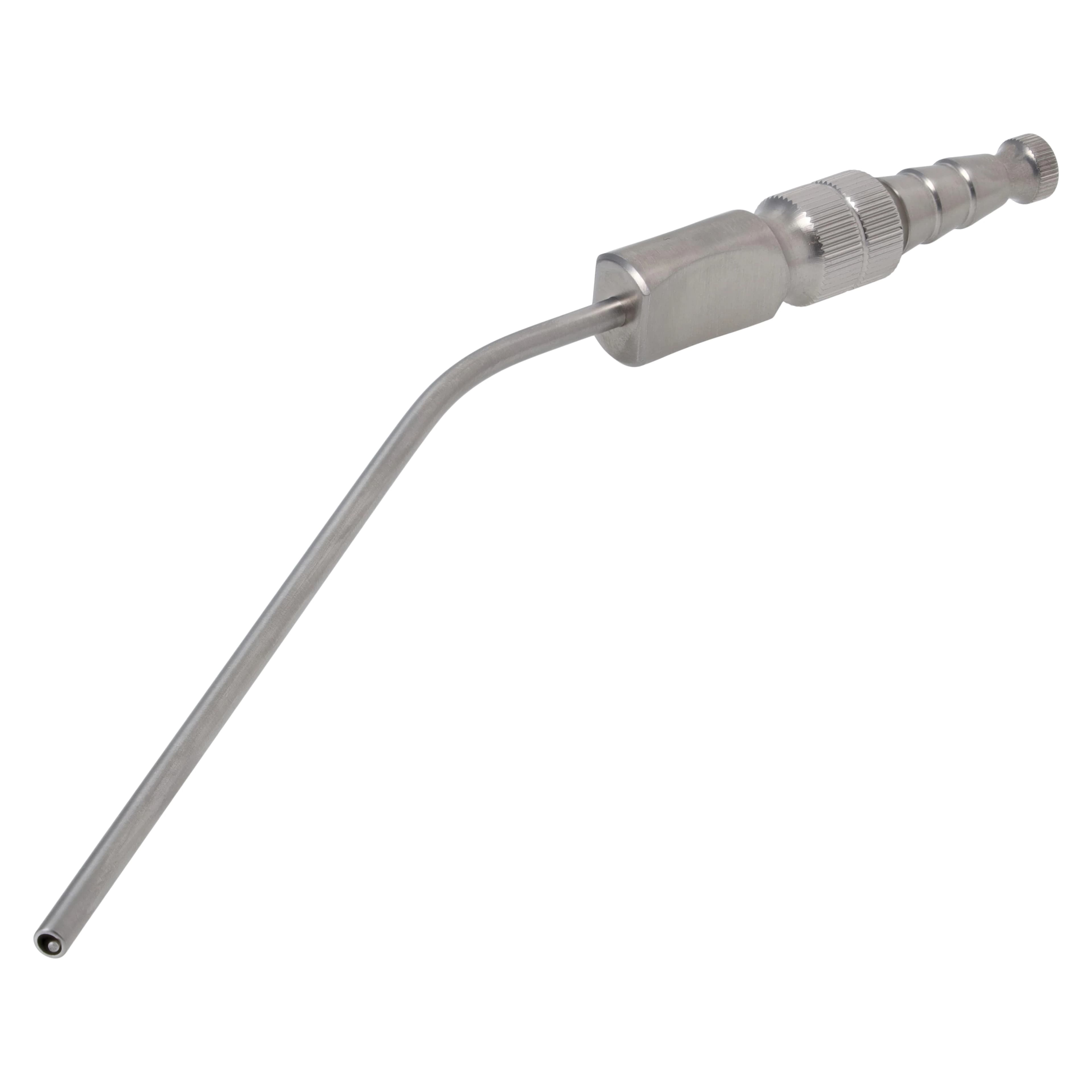 Integra Miltex Frazier Suction Tube 10FR, 145° Angle, Stainless Steel, 187.5mm, Autoclavable, 19-575 thumbnail 4