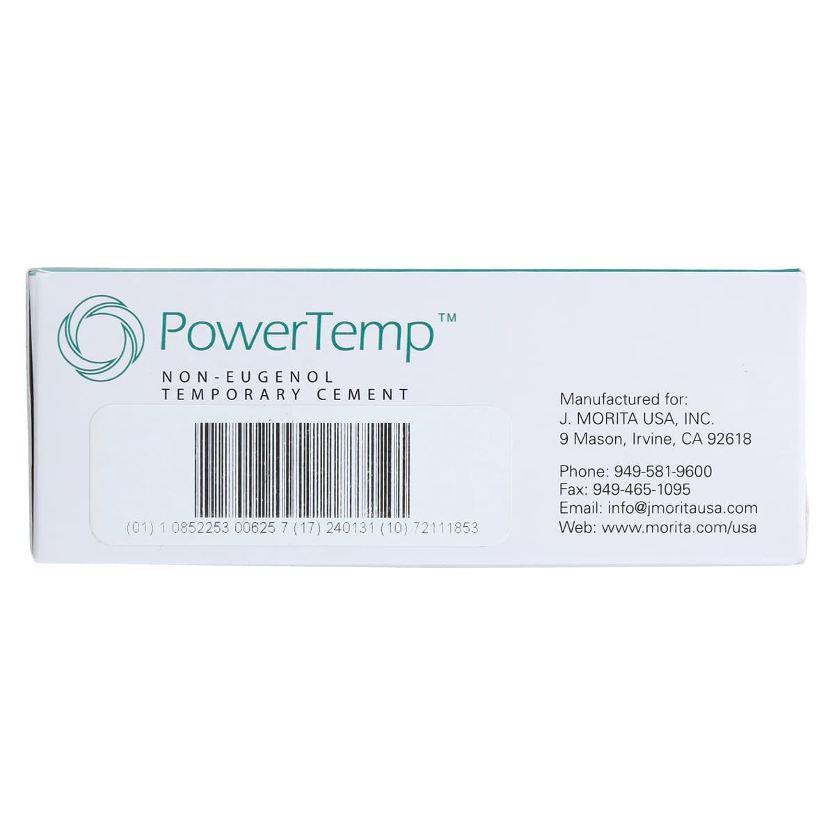 PowerTemp Non-Eugenol Temporary Cement Automix Syringe Kit, 5 mL Syringe with 10 Mixing Tips, 28-800100 thumbnail 8