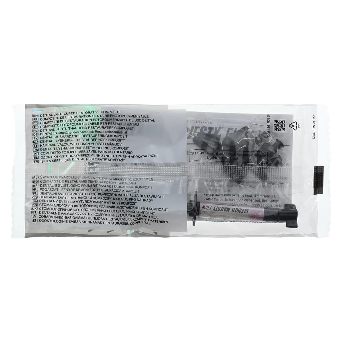 Clearfil Majesty Flow Flowable Composite Resin, Shade C3, 3.2 g Syringe Refill with 15 Tips, 2618KA thumbnail 2