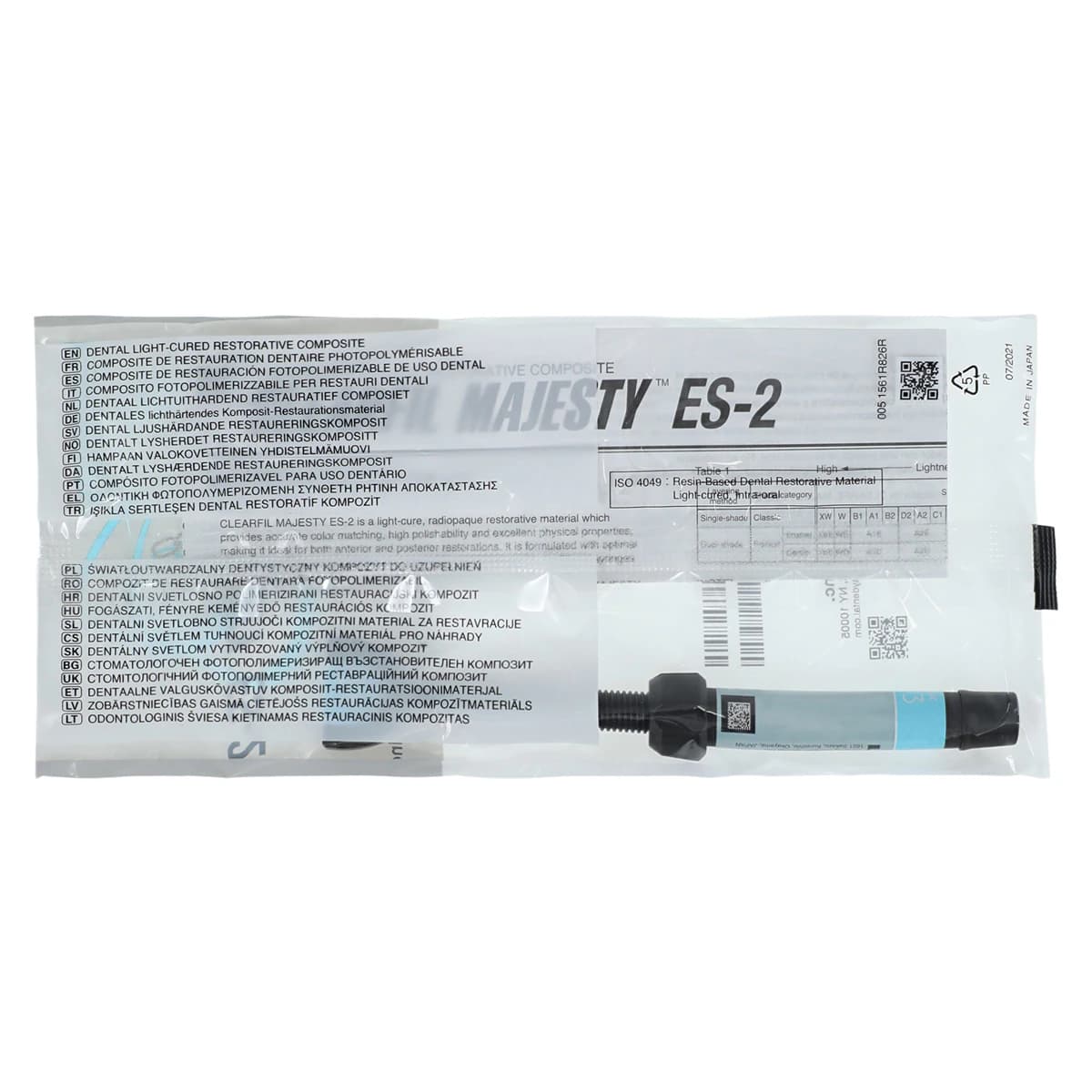 Clearfil Majesty ES-2 Classic Universal Nanohybrid Composite, Syringe Refill, A3, 3.6 g, 3022KA thumbnail 2