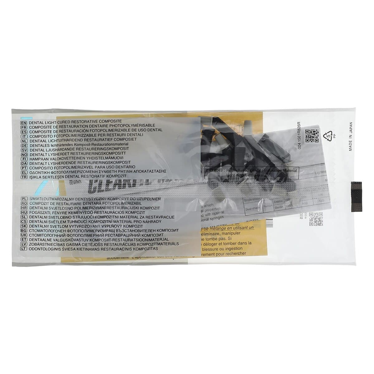Clearfil Majesty ES-2 Premium Universal Nanohybrid Composite, A2E Enamel, 0.25 g PLT Refill, 10/Pk, 3141KA thumbnail 2