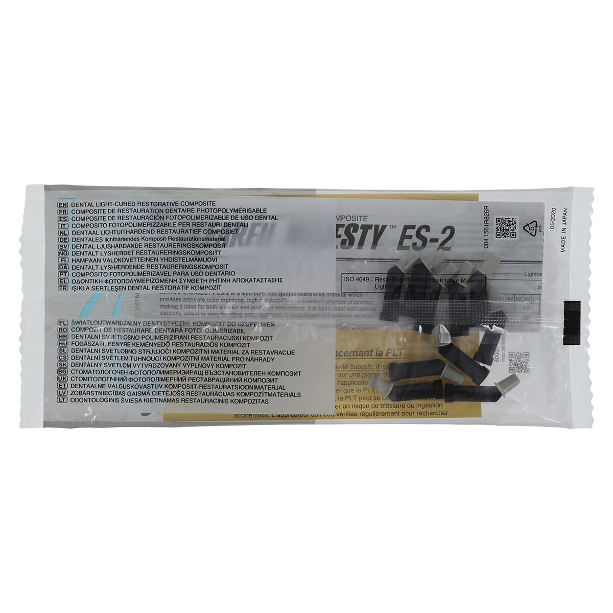 Clearfil Majesty ES-2 Premium Universal Nanohybrid Composite, A3E Enamel, PLT Refill, 0.25 g, 10/Pk, 3142KA thumbnail 2