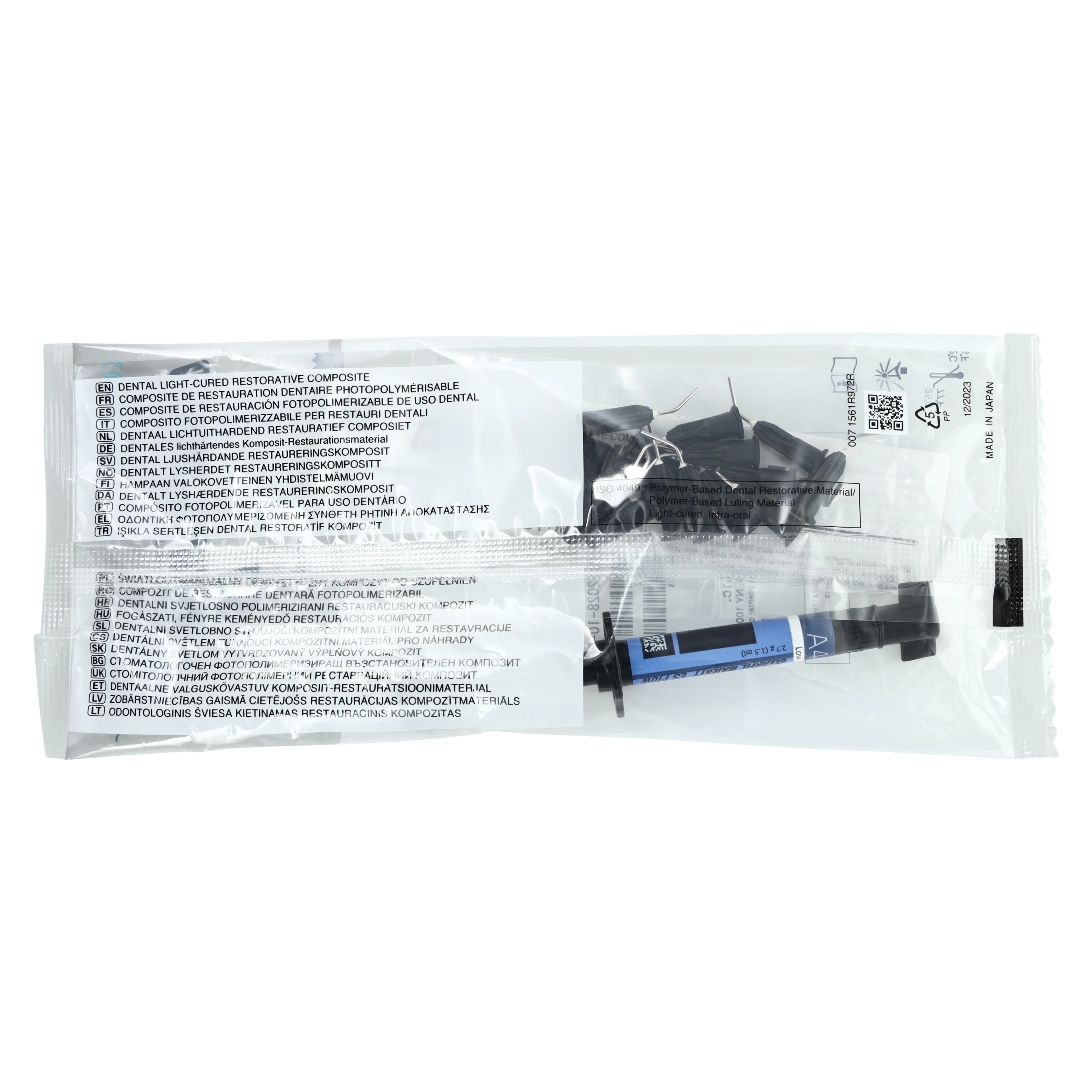 Clearfil Majesty ES Flow Light-Cure Universal Flowable Composite, A4, 2.7 g Syringe with 15 Needle Tips, 3305KA thumbnail 7