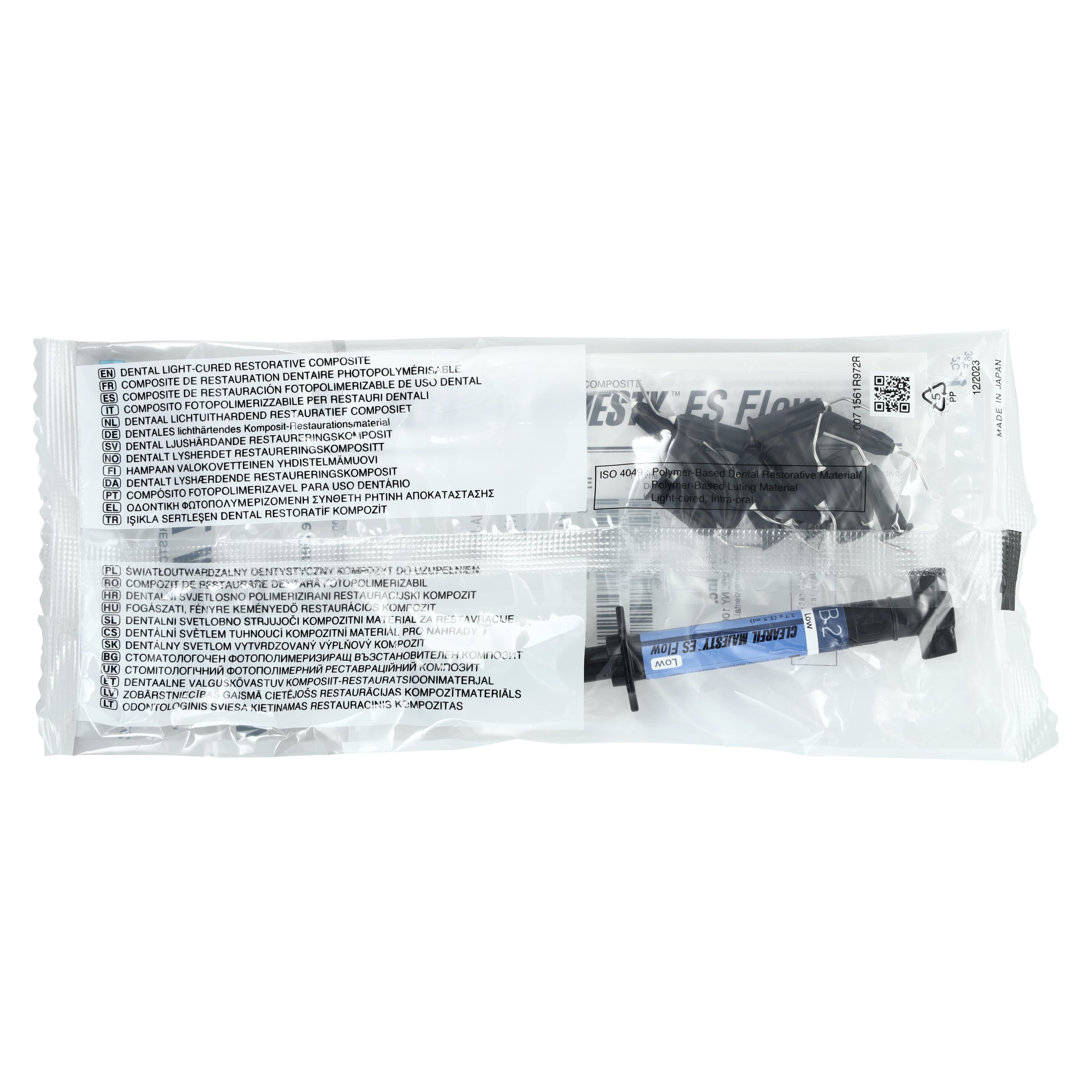 Clearfil Majesty ES Flow Flowable Composite, Light-Cure, Syringe, Shade B2, 2.7 g, 1/Pk, 3308KA thumbnail 7