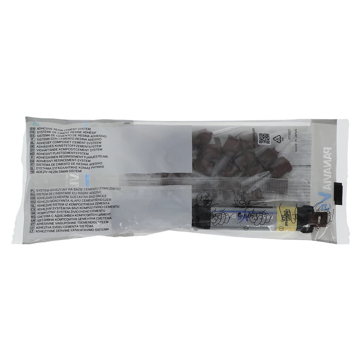 Panavia V5 Dual-Cure Universal Resin Cement Paste, Universal A2, 4.6 mL Syringe with 20 Mixing Tips, 3611KA thumbnail 3