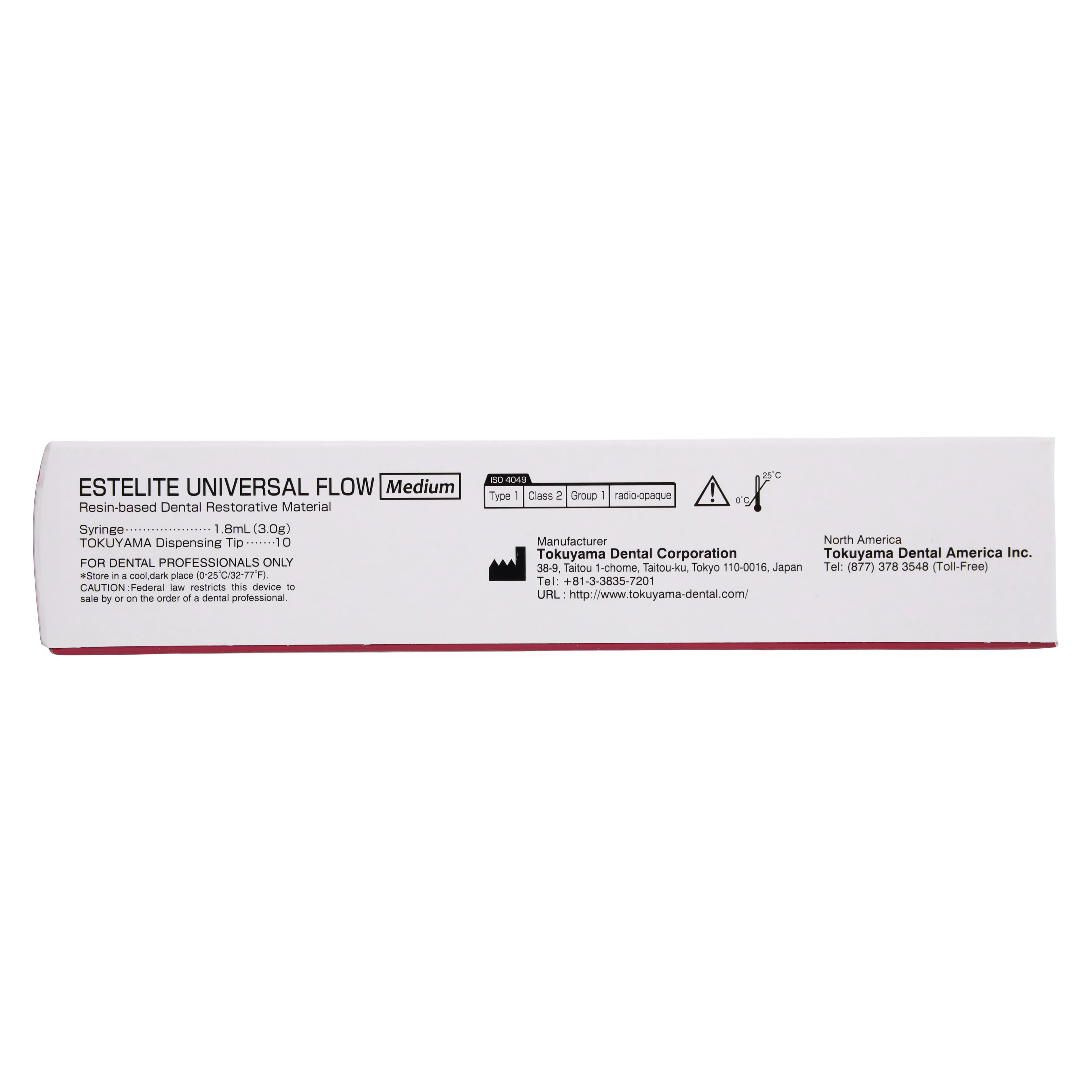 Estelite Universal Flow Composite, Light-Cure, Medium Flow, Syringe Refill, 3 g, A3, 1/Pk, 13884 thumbnail 4